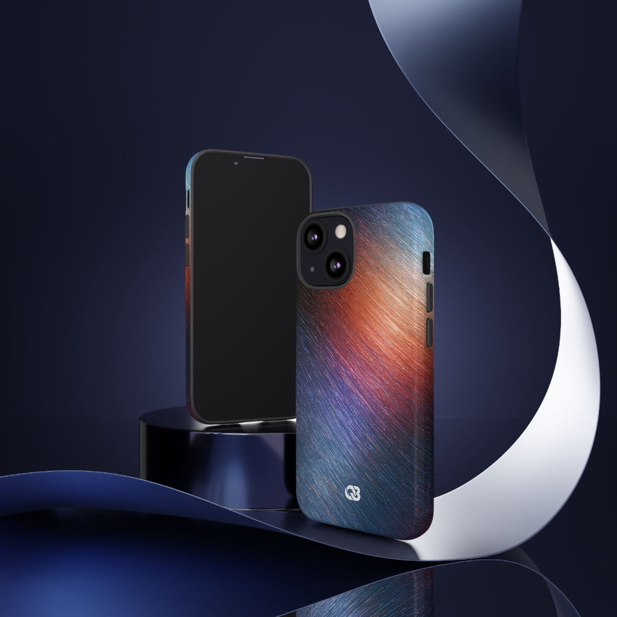 Radiant Energy Stream · Tough Phone Case for iPhone · Blue