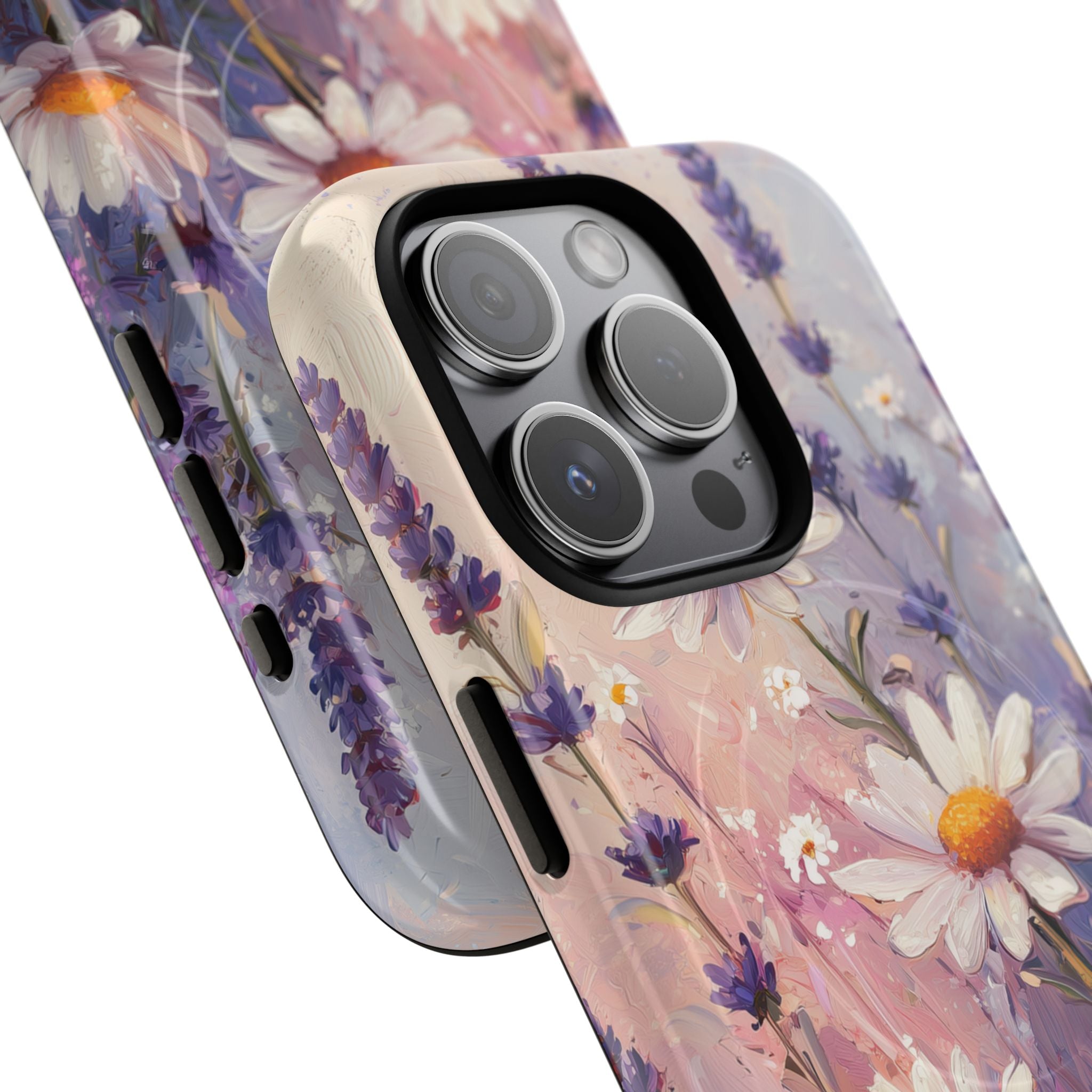 Daisy Lavender Bloom iPhone 15 Pro Case - Tough+