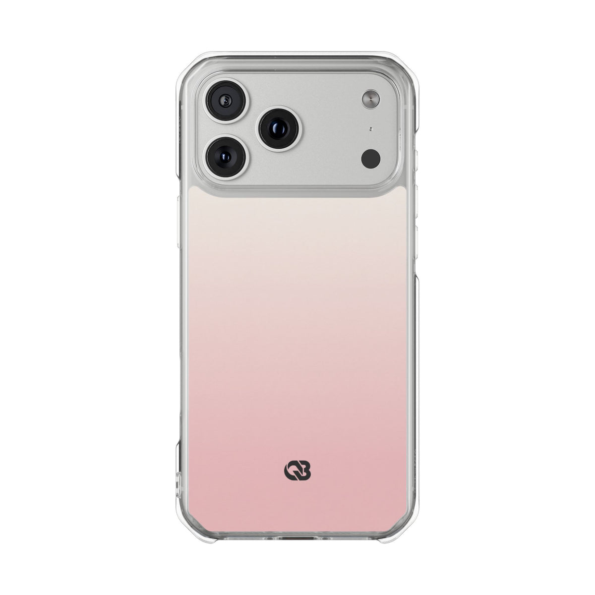 Blush Horizon · Clear Impact Magnetic Phone Case for iPhone · Pink