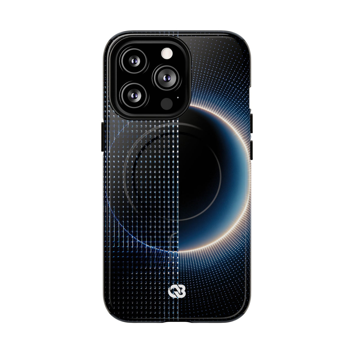 Luminous Meridian · Tough 2.0 Magnetic Phone Case for iPhone · Black
