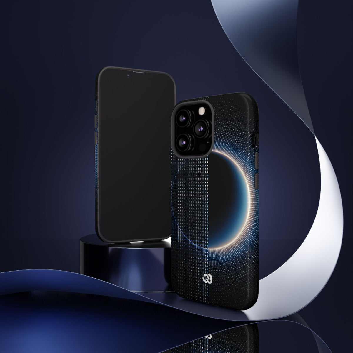 Luminous Meridian · Tough Phone Case for iPhone · Black
