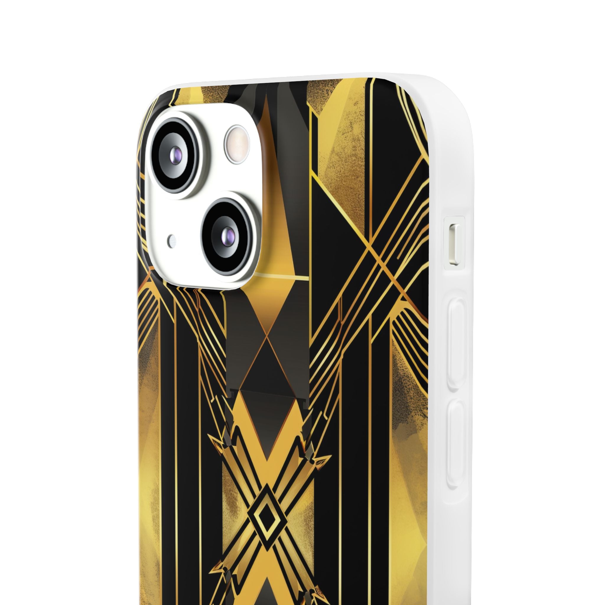 Golden Diamond Radiance iPhone 13 mini Case - Soft