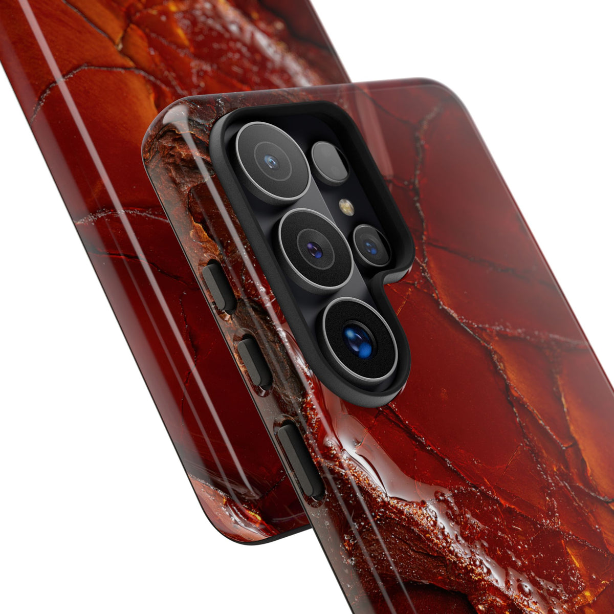 Amber Embrace · Tough Phone Case for Samsung · Brown