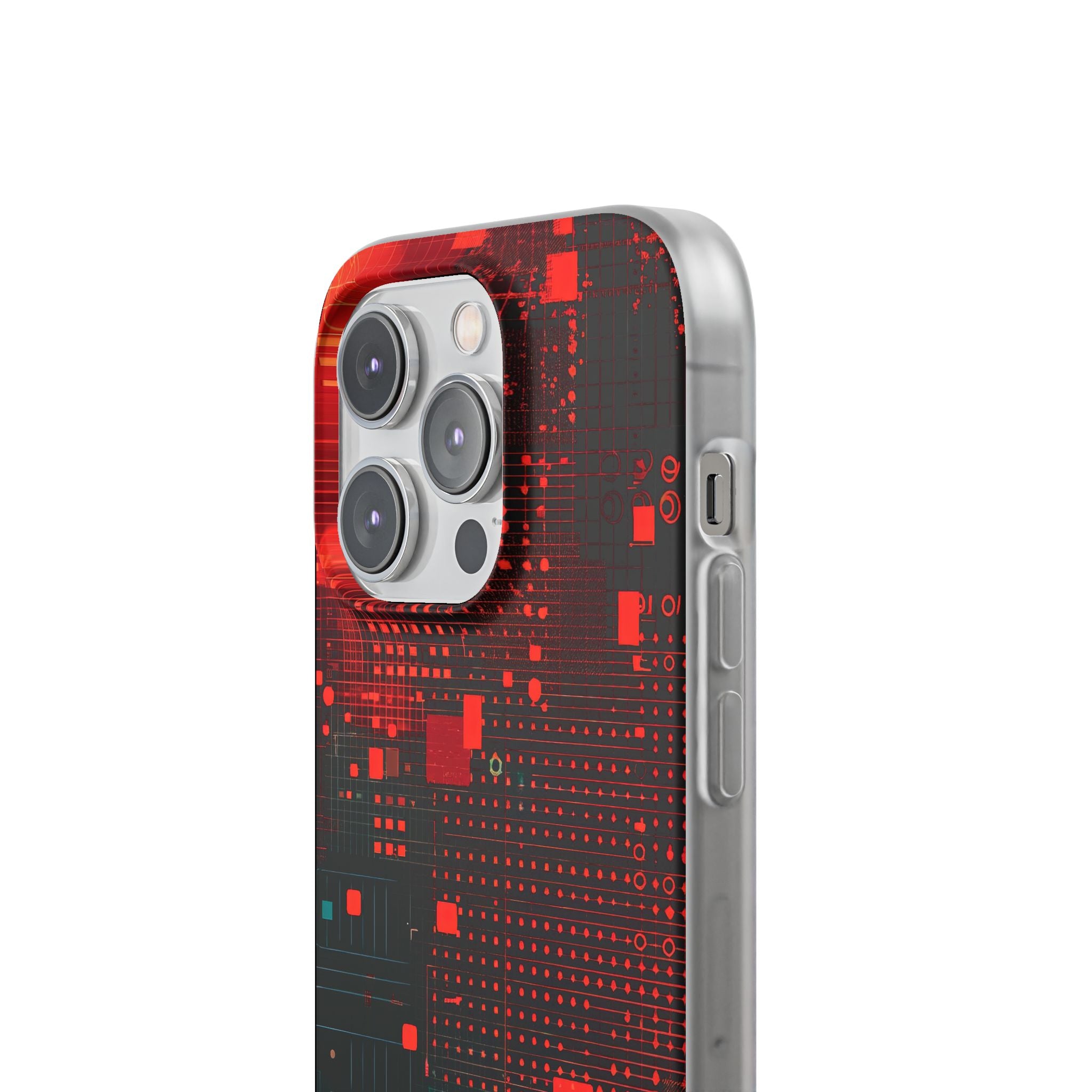 Grid Fusion iPhone 14 Pro Case - Soft