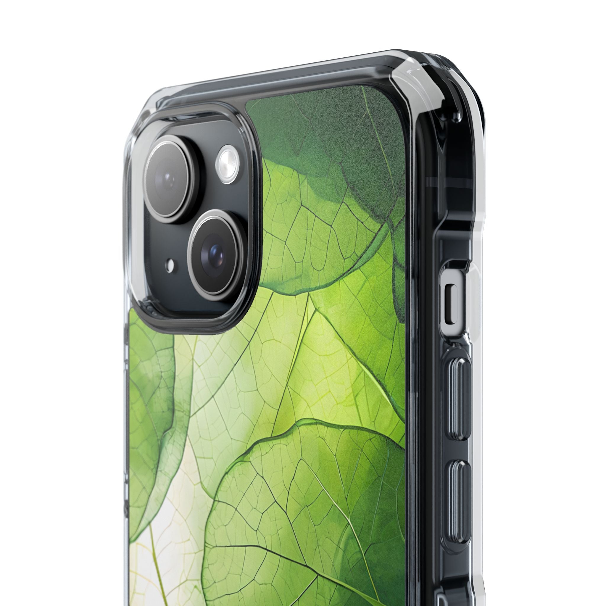 Emerald Leaf Veins · Impact Phone Case for iPhone · Magsafe