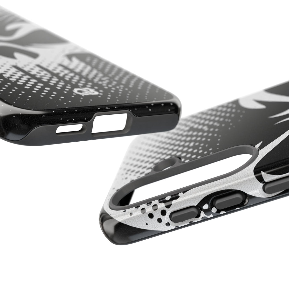 Phantom Halftone · Tough Phone Case for Samsung · Black