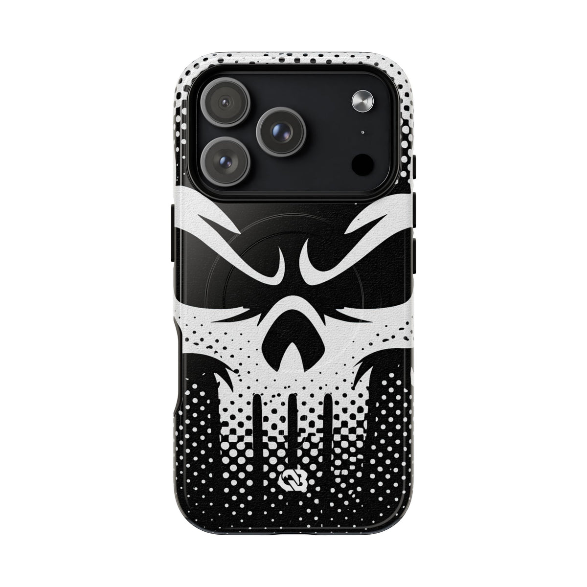 Phantom Halftone · Tough 2.0 Magnetic Phone Case for iPhone · Black