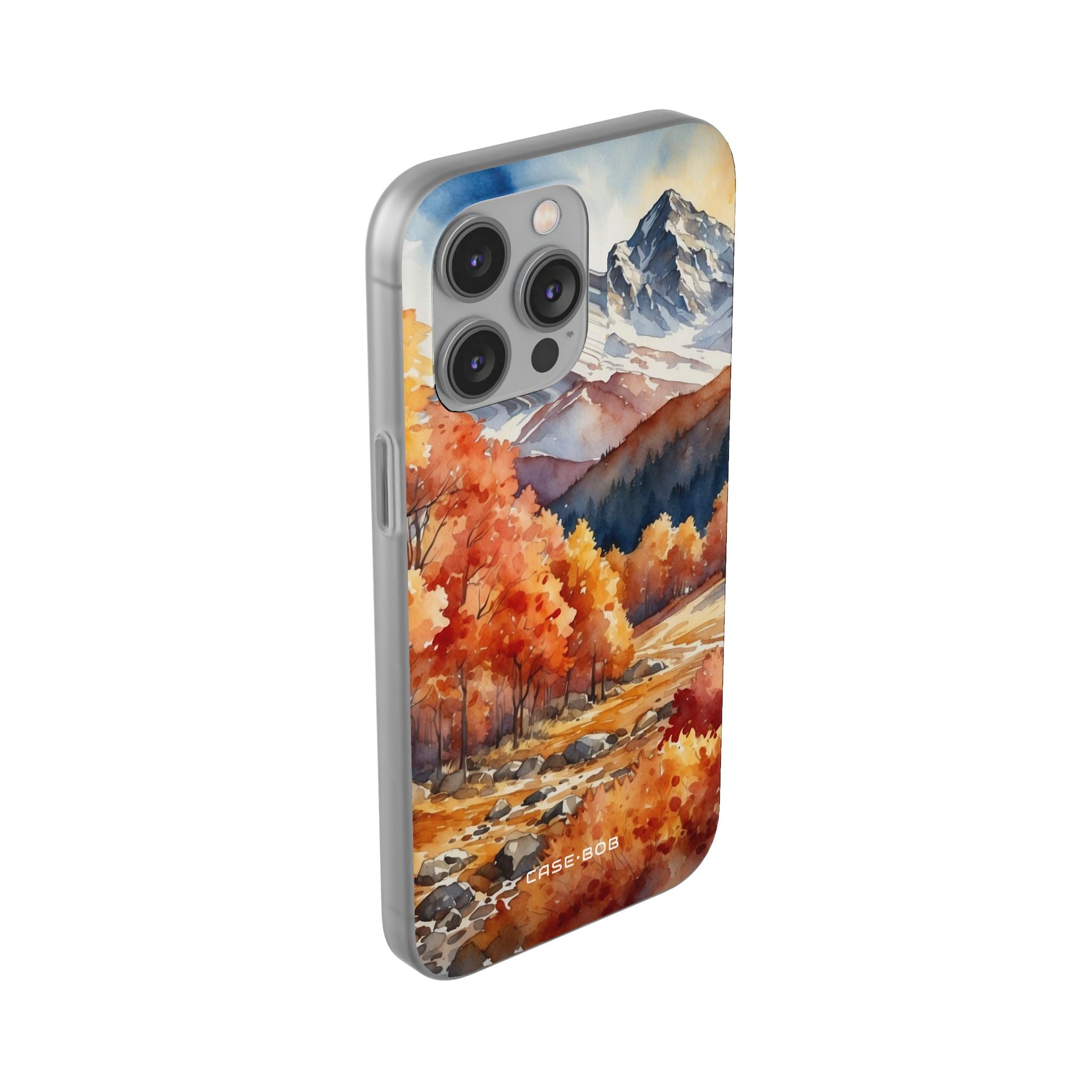 Snowcapped Radiance iPhone 14 Pro Max Case - Soft