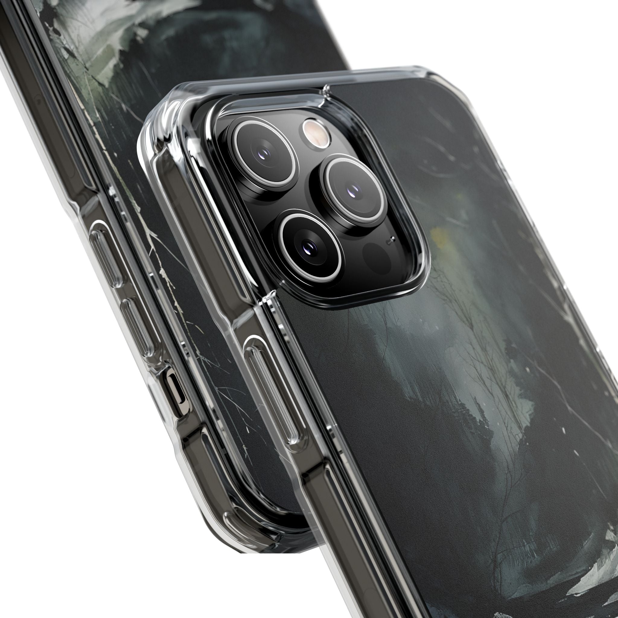 Midnight Winter Hollow · Impact Coque de téléphone pour iPhone · Magsafe