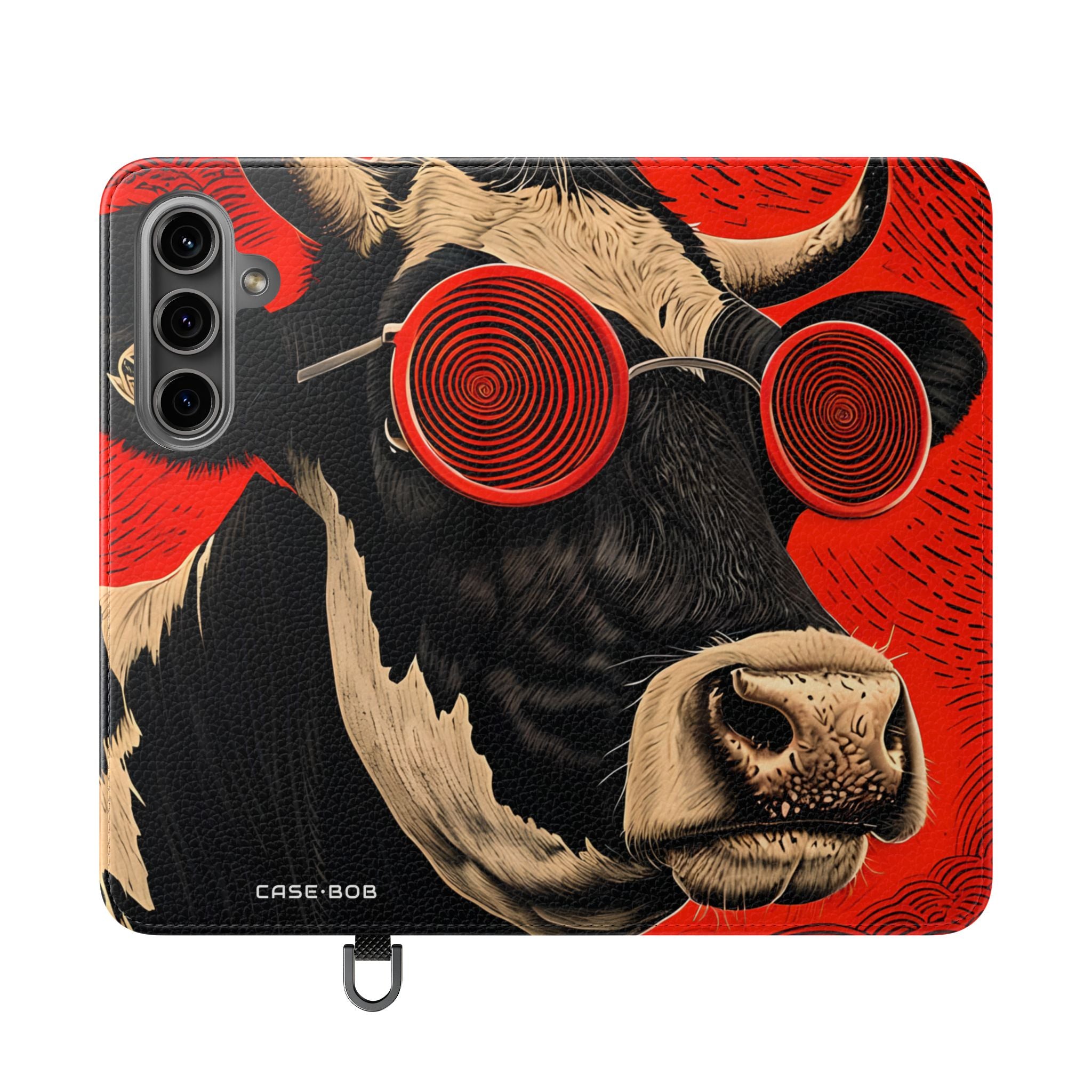 Spiral Cow Vision - Samsung S24 Case - Wallet