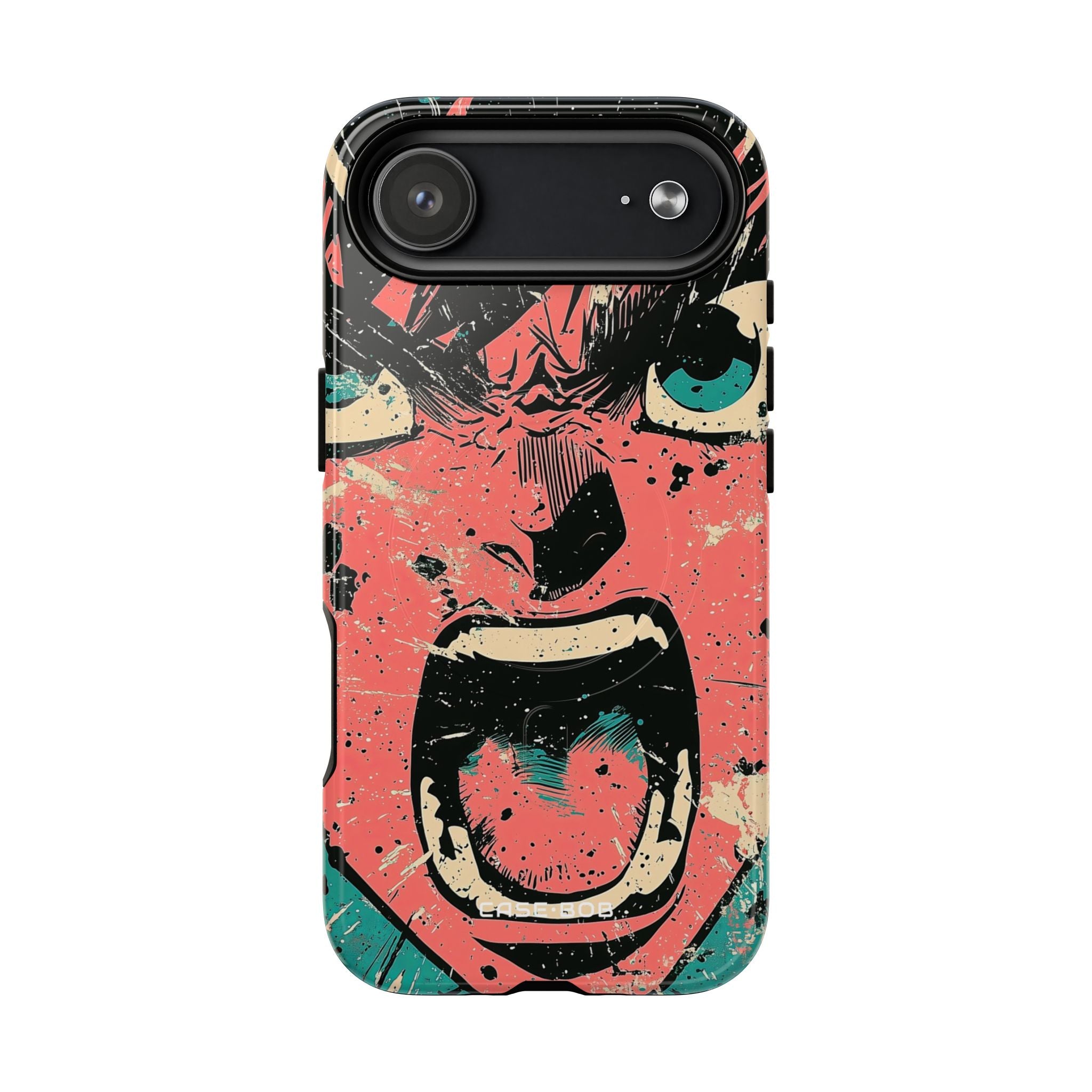 Screaming Face Pink iPhone 17 Air Case - Tough+ - CASE•BOB