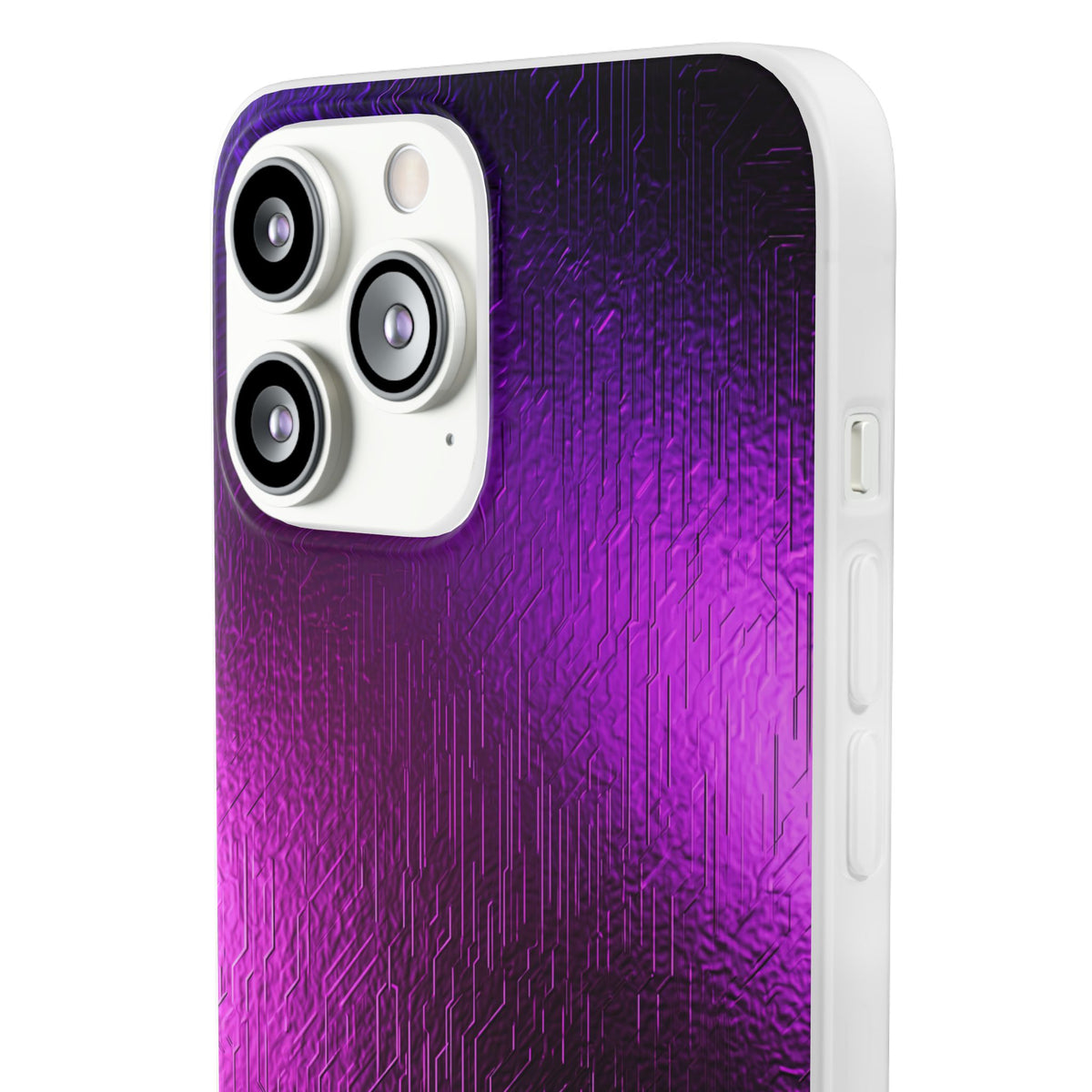 Violet Cyber Circuit · Lite Phone Case for iPhone · Purple