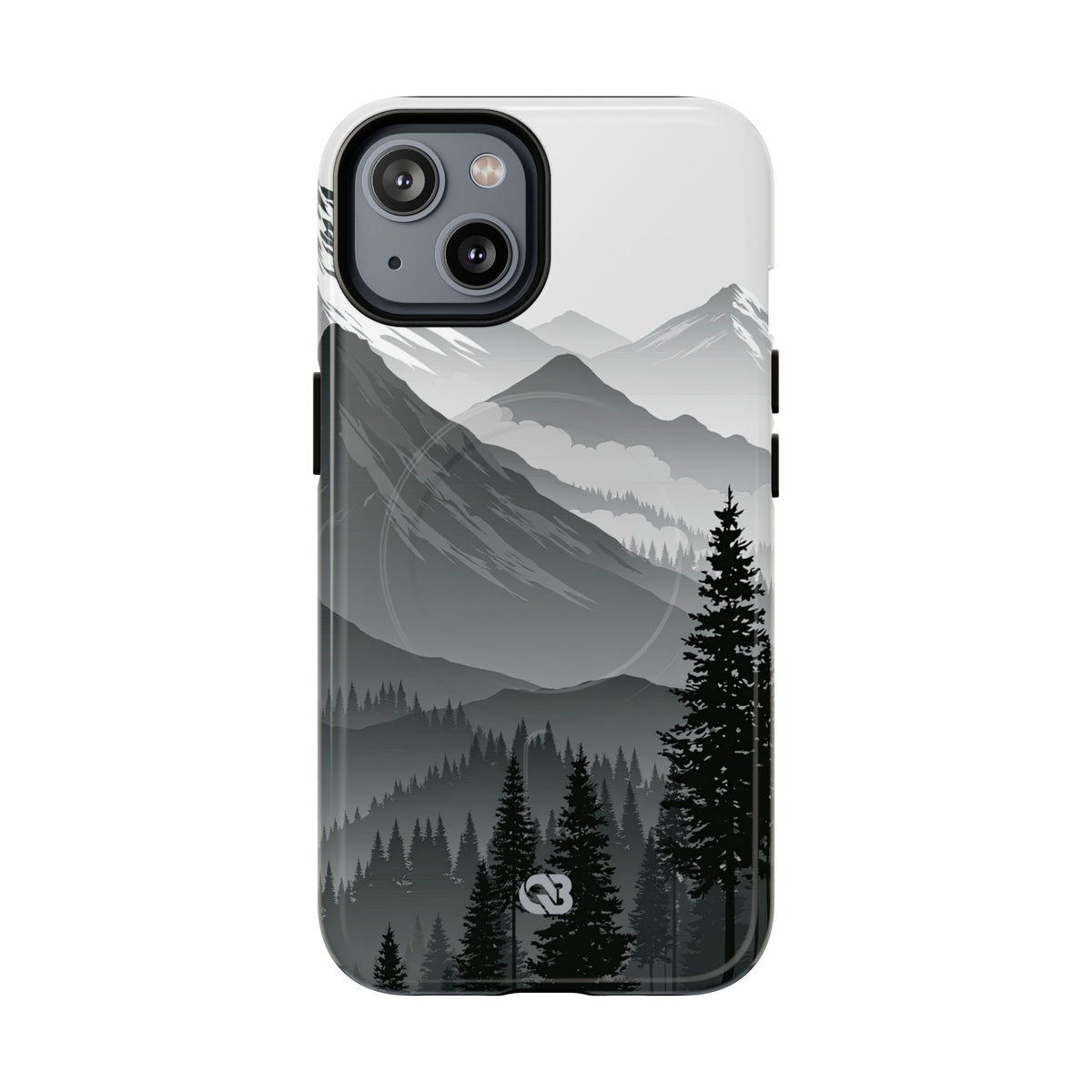 Grey Tough 2.0 Magsafe Phone Case for iPhone - Granite Ridge Mist