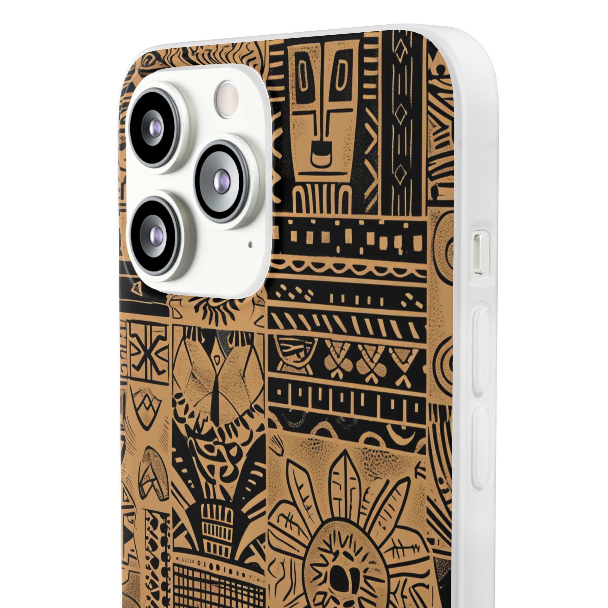Tribal Faces iPhone 13 Pro Max - Soft