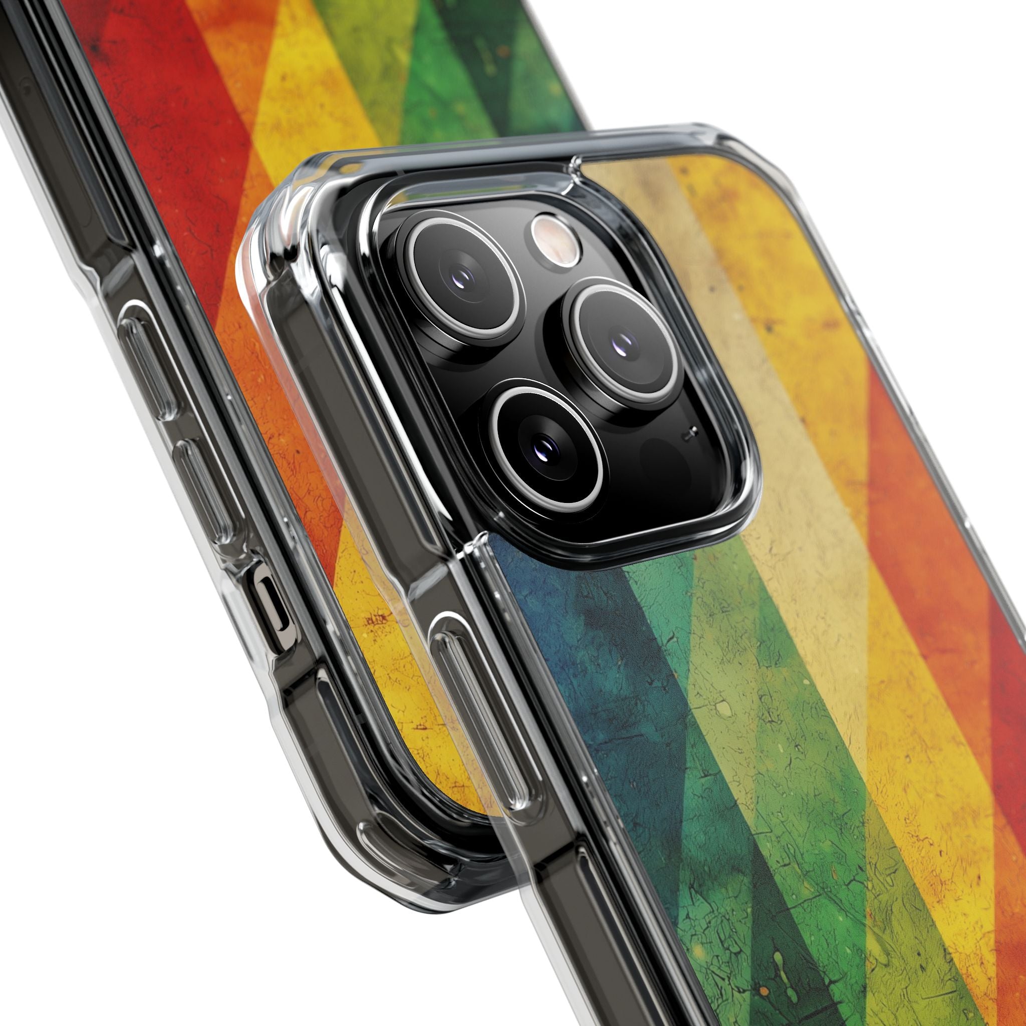 Diagonal Spectrum iPhone 14 Pro Case - Impact