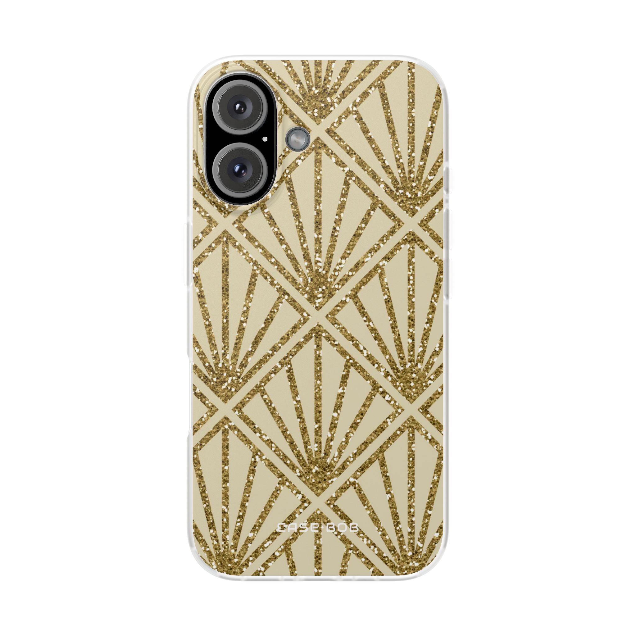 Gold Diamond Radiance iPhone 16 Case - Soft