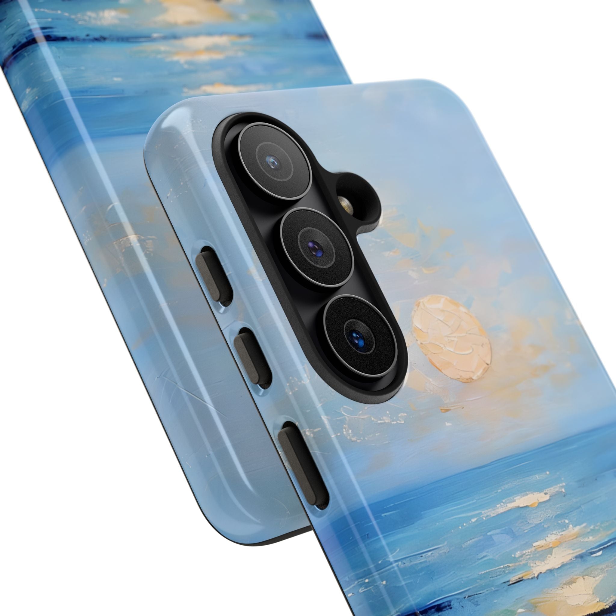 Cerulean Shoreline Sun · Tough Coque de téléphone pour Samsung