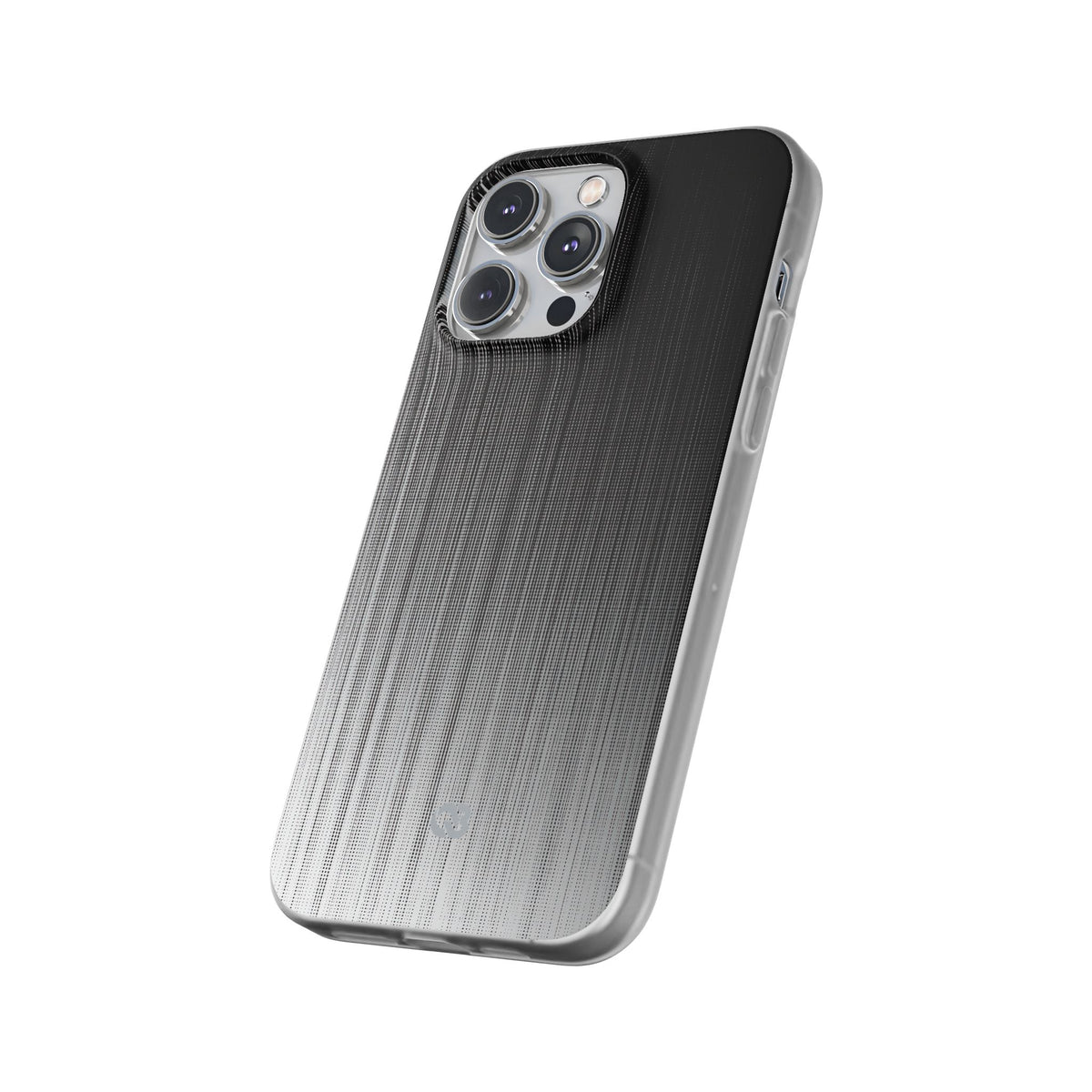 Grey Lite Phone Case for iPhone - Static Vertical Dither