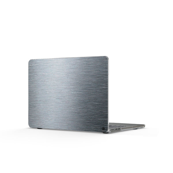 Brushed Aluminum · Clear Hard Case for MacBook · Silver