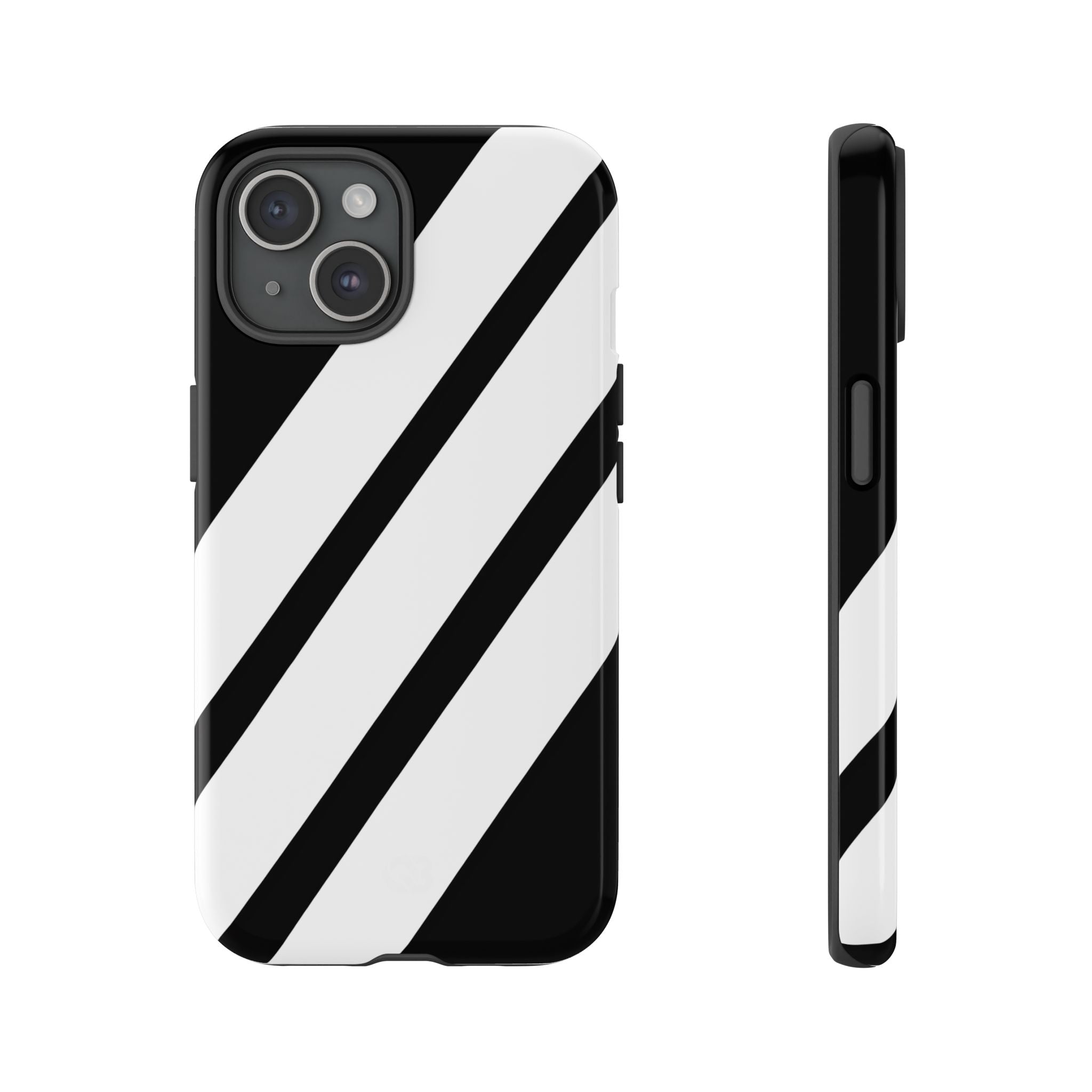Obsidian White Bars · Tough Telefoncover for iPhone