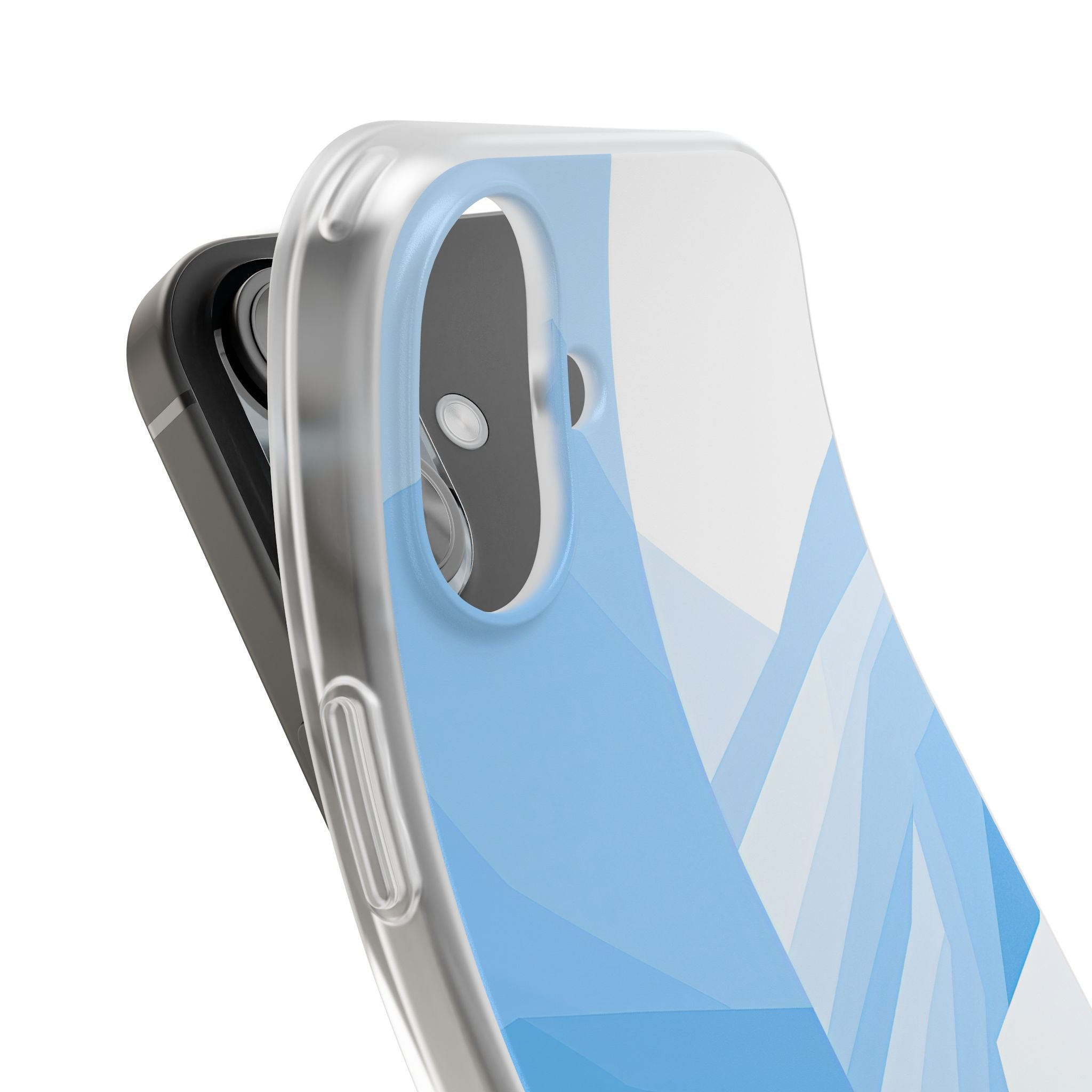 Blue Lite Phone Case for iPhone - Arctic Glacial Ridge