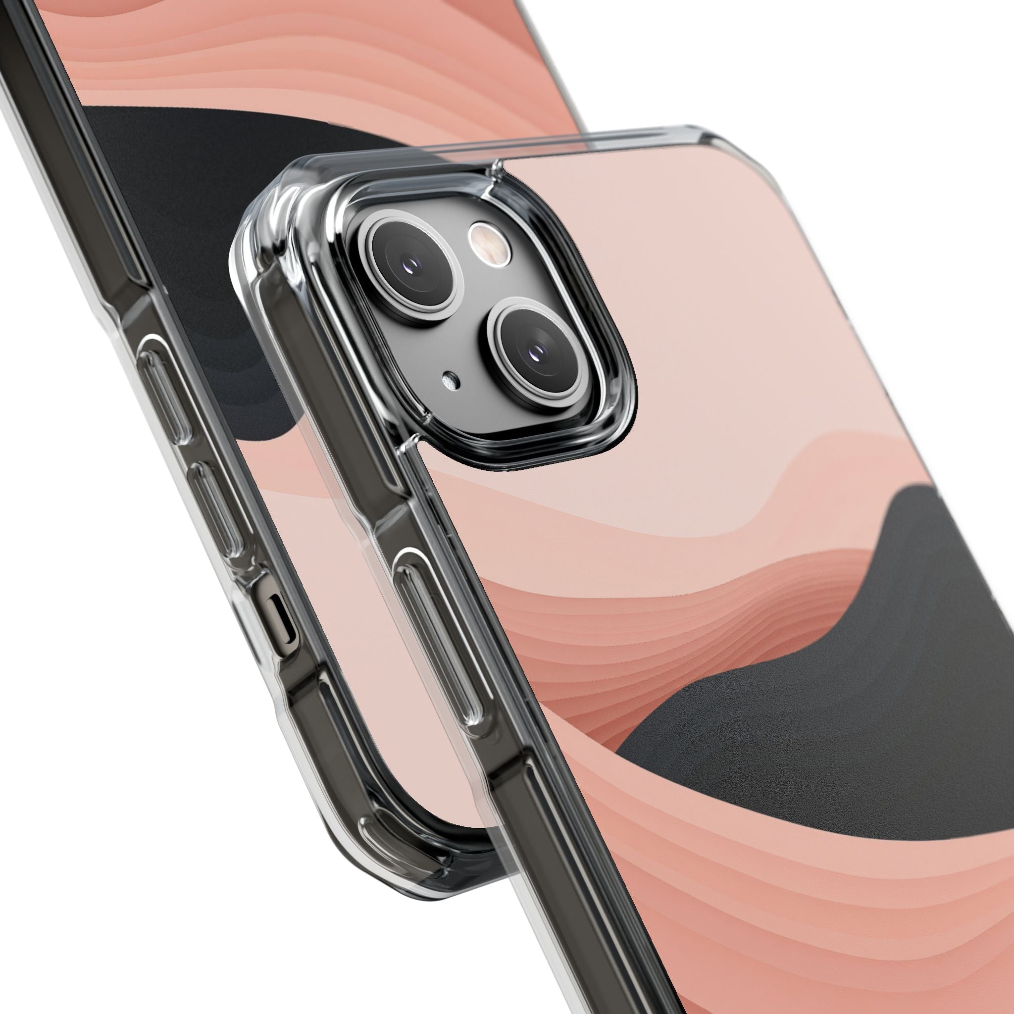 Pink Impact MagSafe Phone Case for iPhone - Dune Shadow Layers