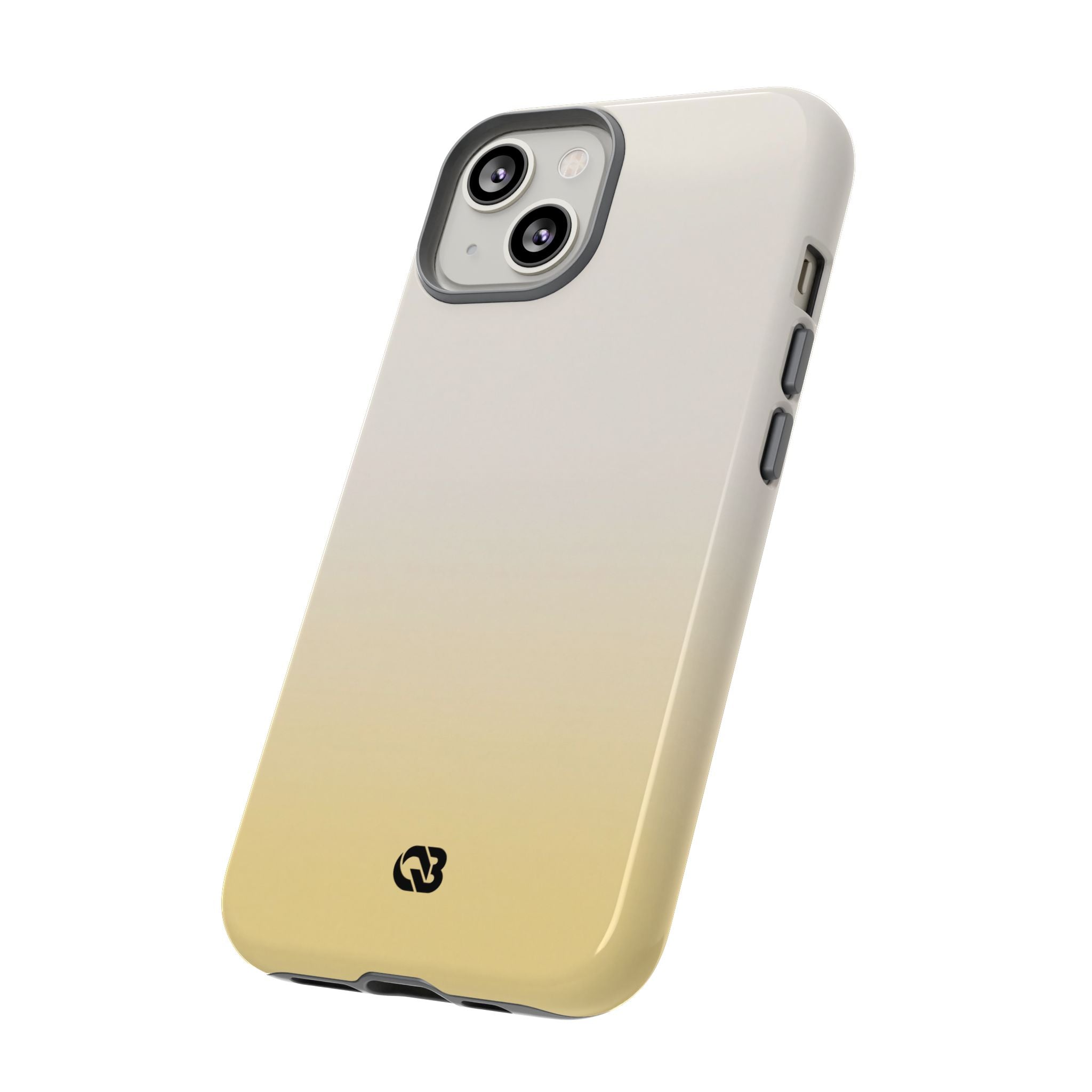 Yellow Tough Phone Case for iPhone - Bleached Citron Haze