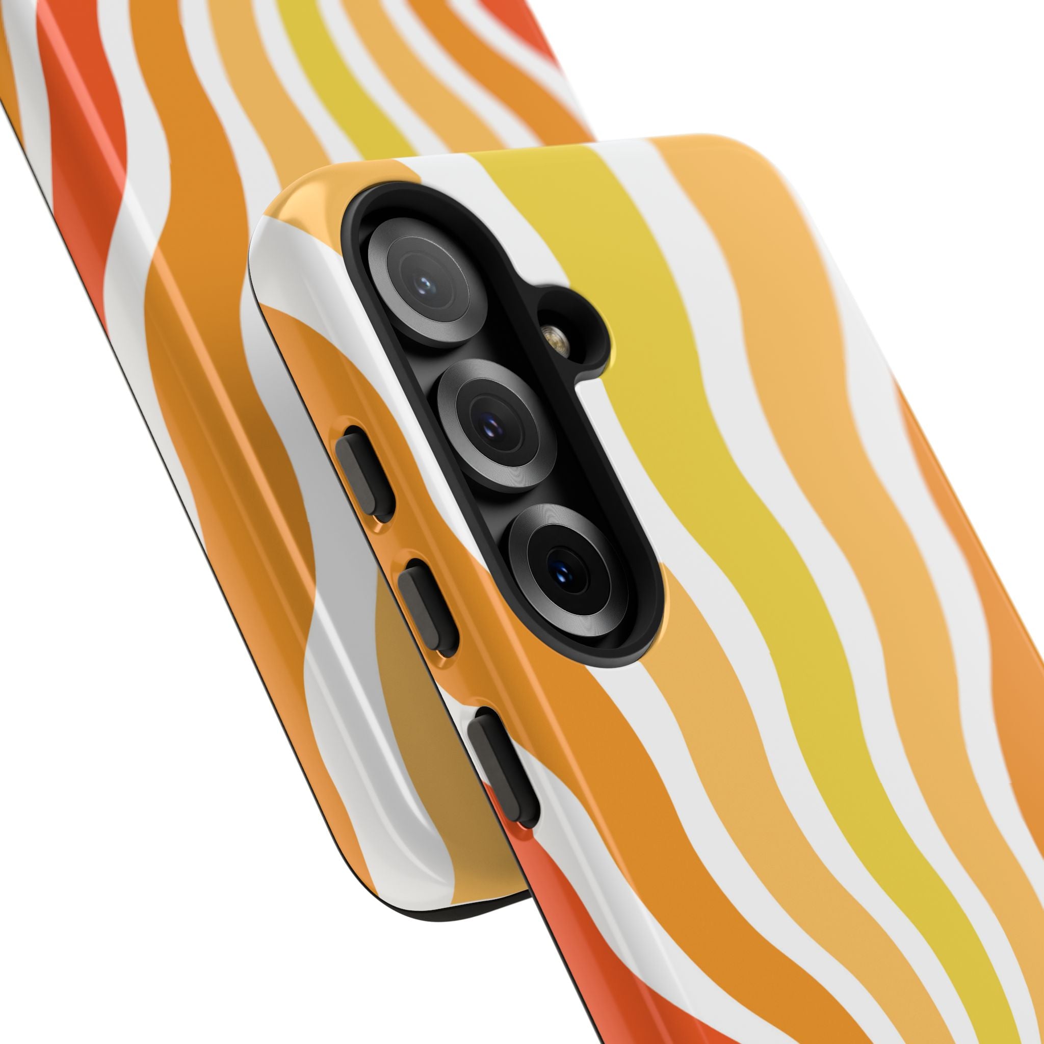 Amber Solar Waves · Tough Phone Case for Samsung