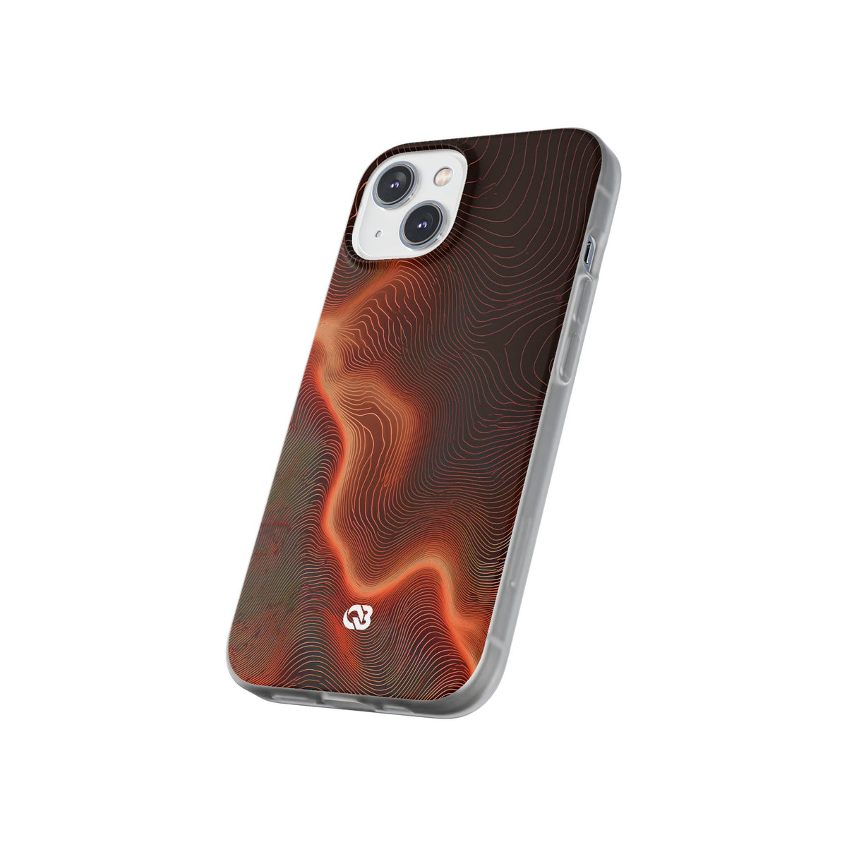 Caldera Ridge · Lite Phone Case for iPhone · Orange