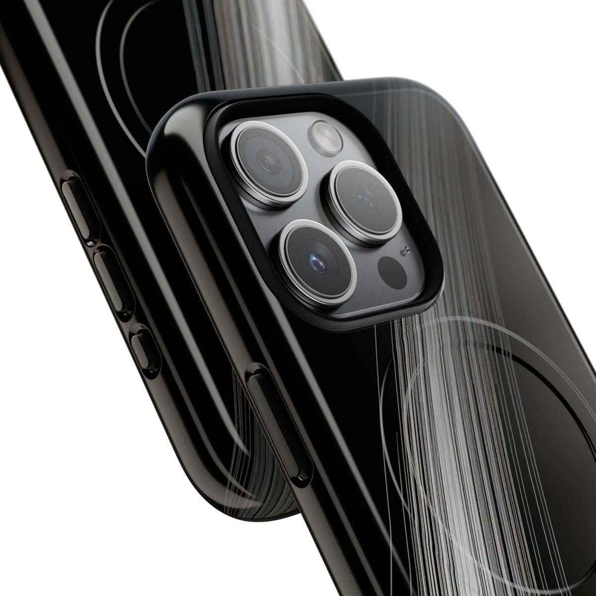 Black Tough 2.0 Magsafe Phone Case for iPhone - Linear Velocity Beam