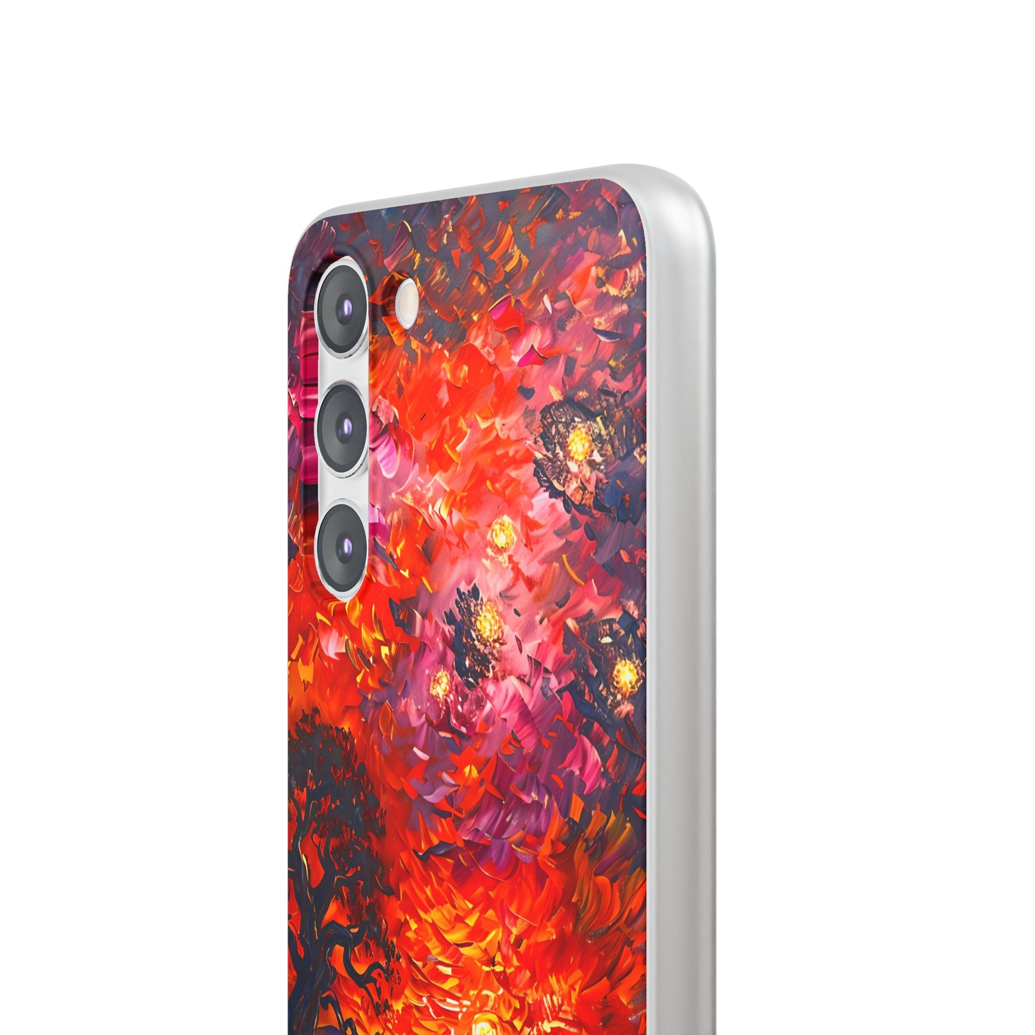 Molten Sky Tree · Soft Handyhülle für Samsung