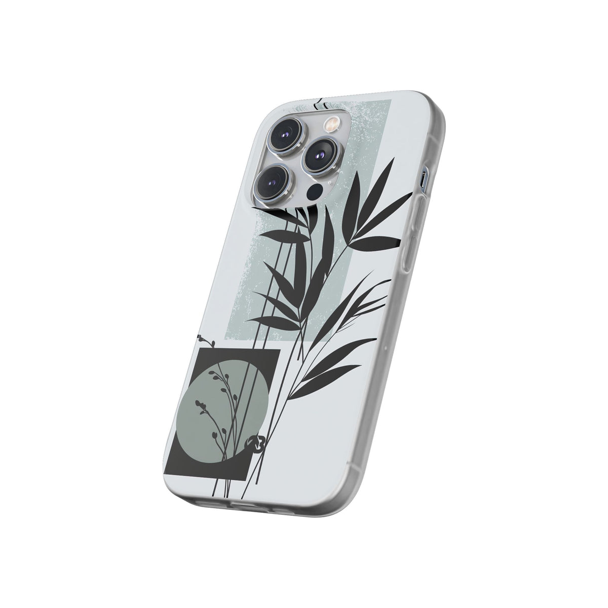 Zen Bamboo Silhouette · Lite Phone Case for iPhone · Green