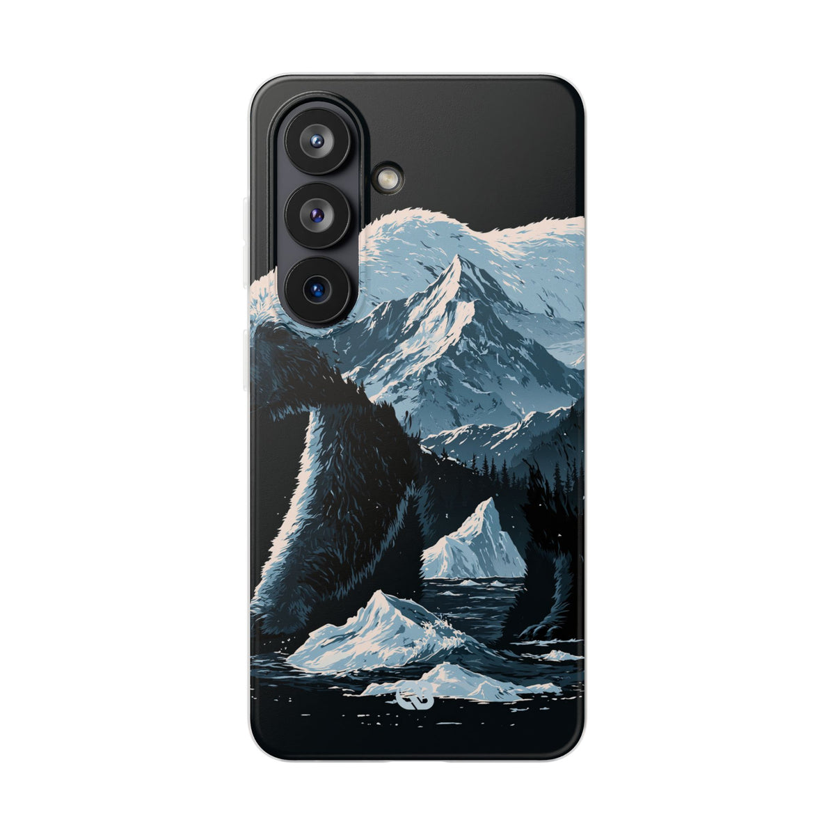 Nordic Arctic Bear · Lite Phone Case for Samsung · Black