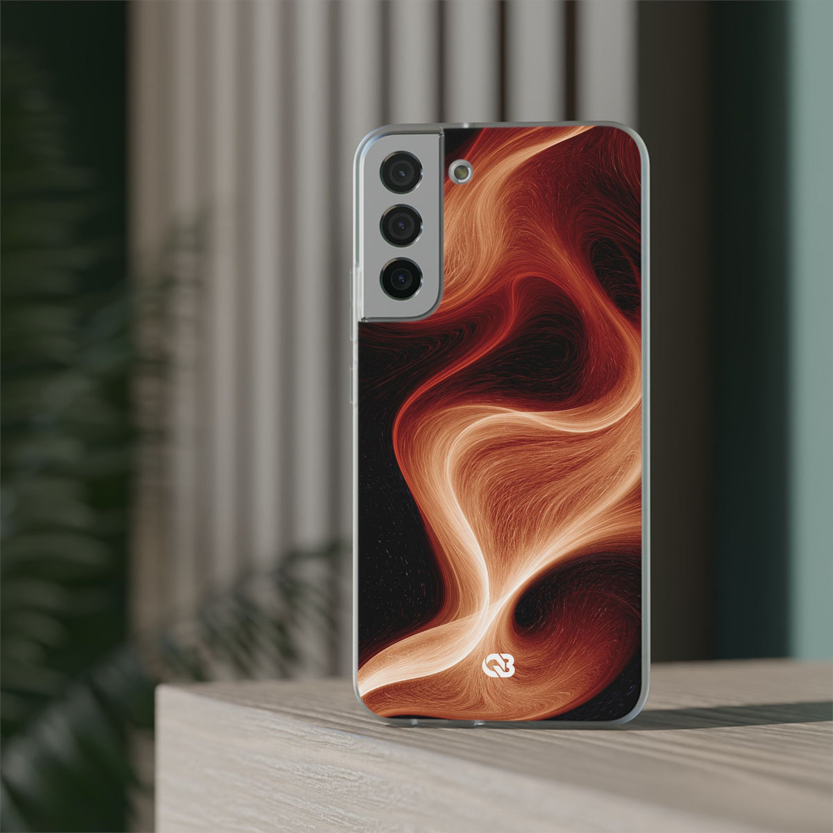 Solar Ember Flow · Lite Phone Case for Samsung · Orange
