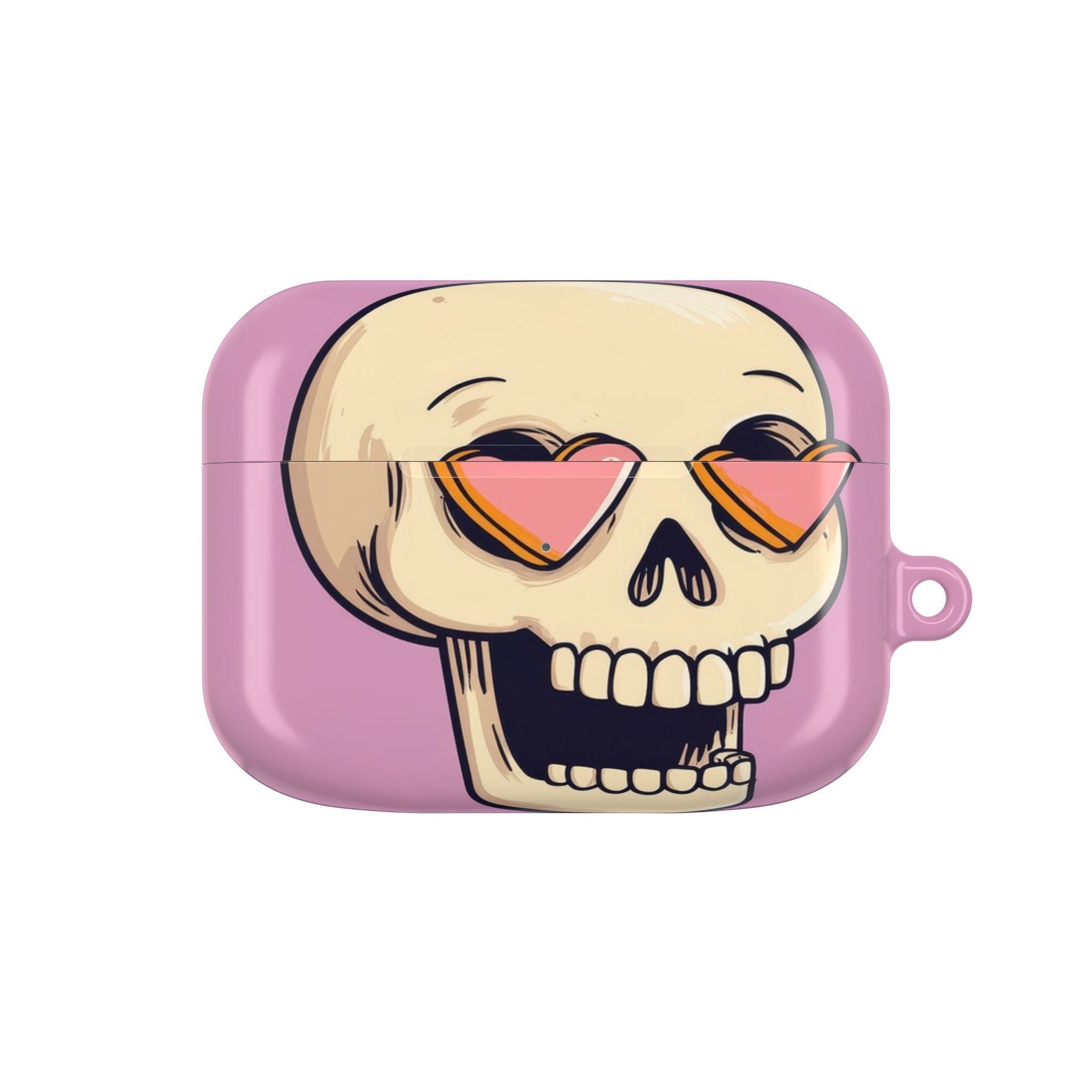 Heart Eyes Skull - AirPods Cover