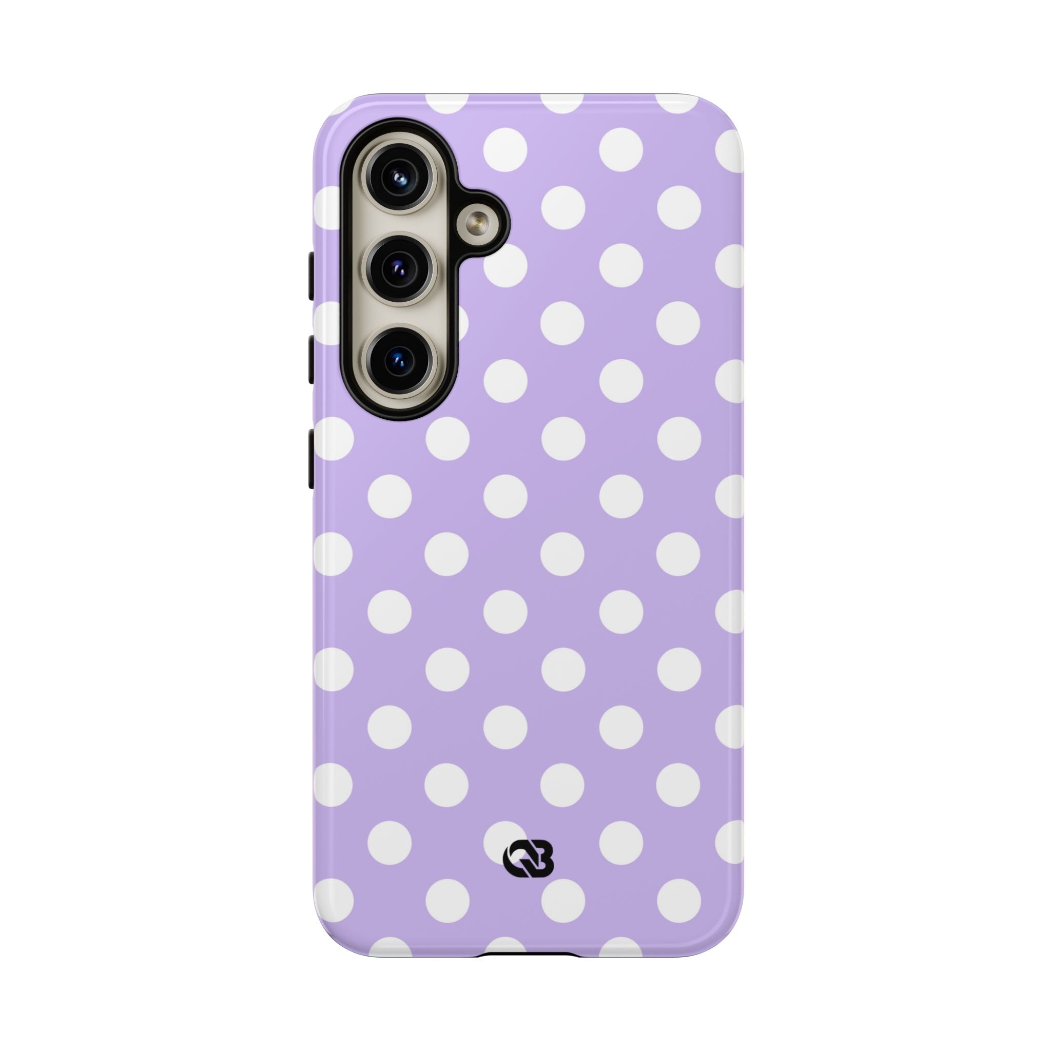 Lavender Polka Grid · Tough Θήκη για Samsung
