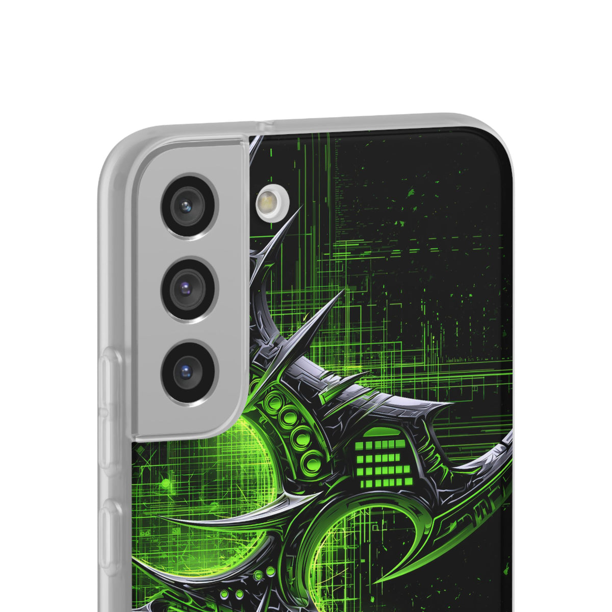Cyber Sigil Grid · Lite Phone Case for Samsung · Green