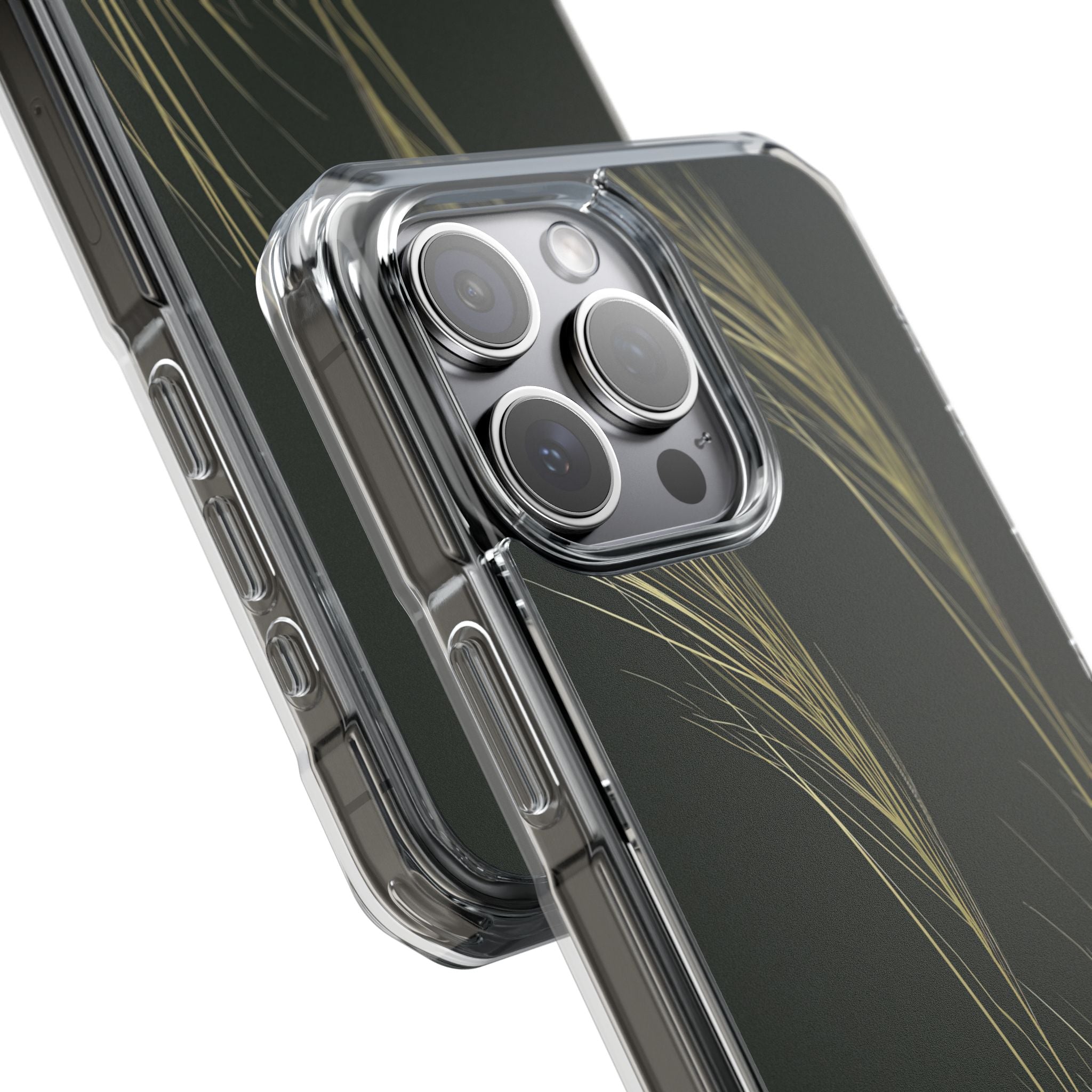 Green Impact MagSafe Phone Case for iPhone - Midnight Gilded Grass