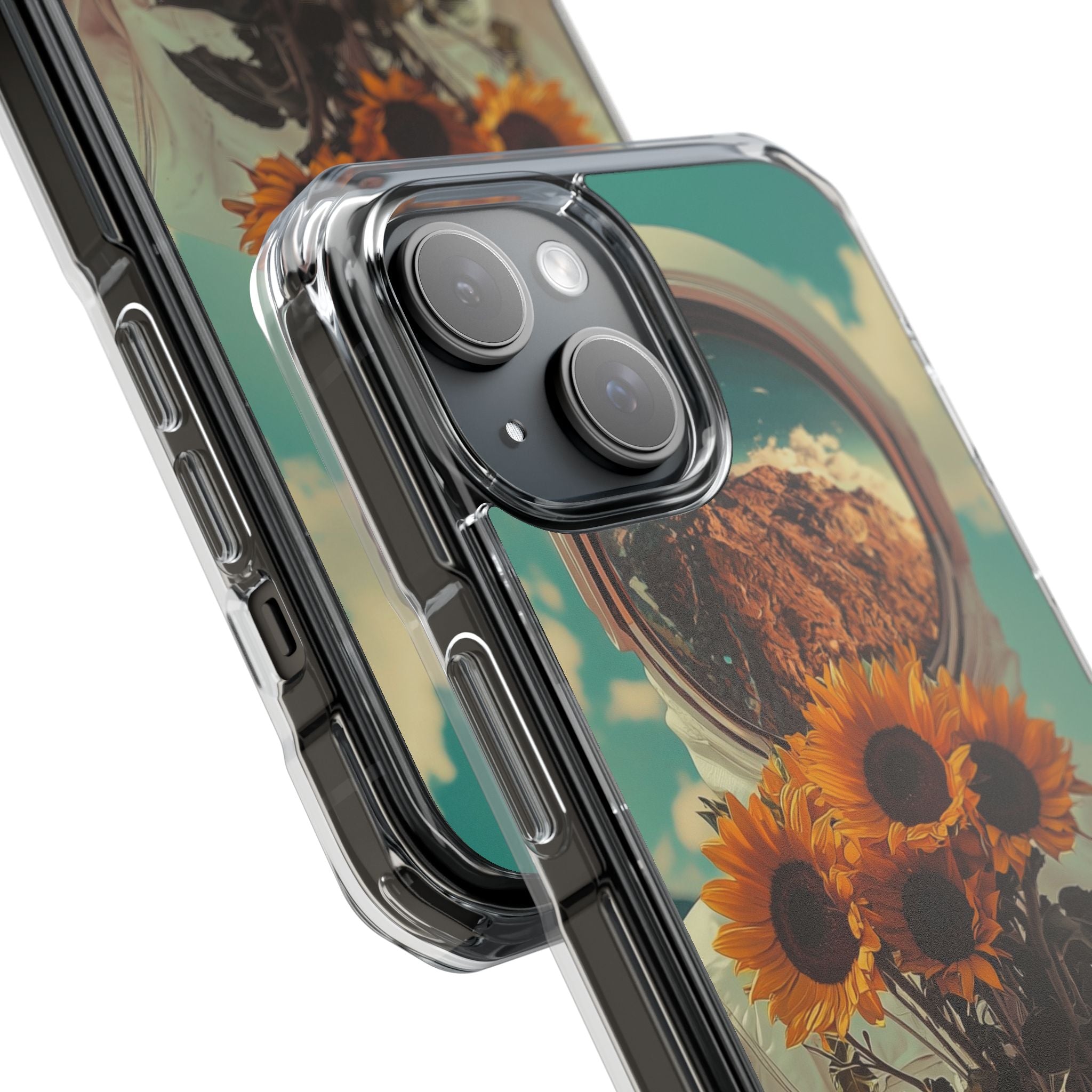 Sunflower Astronaut iPhone 15 Case - Impact