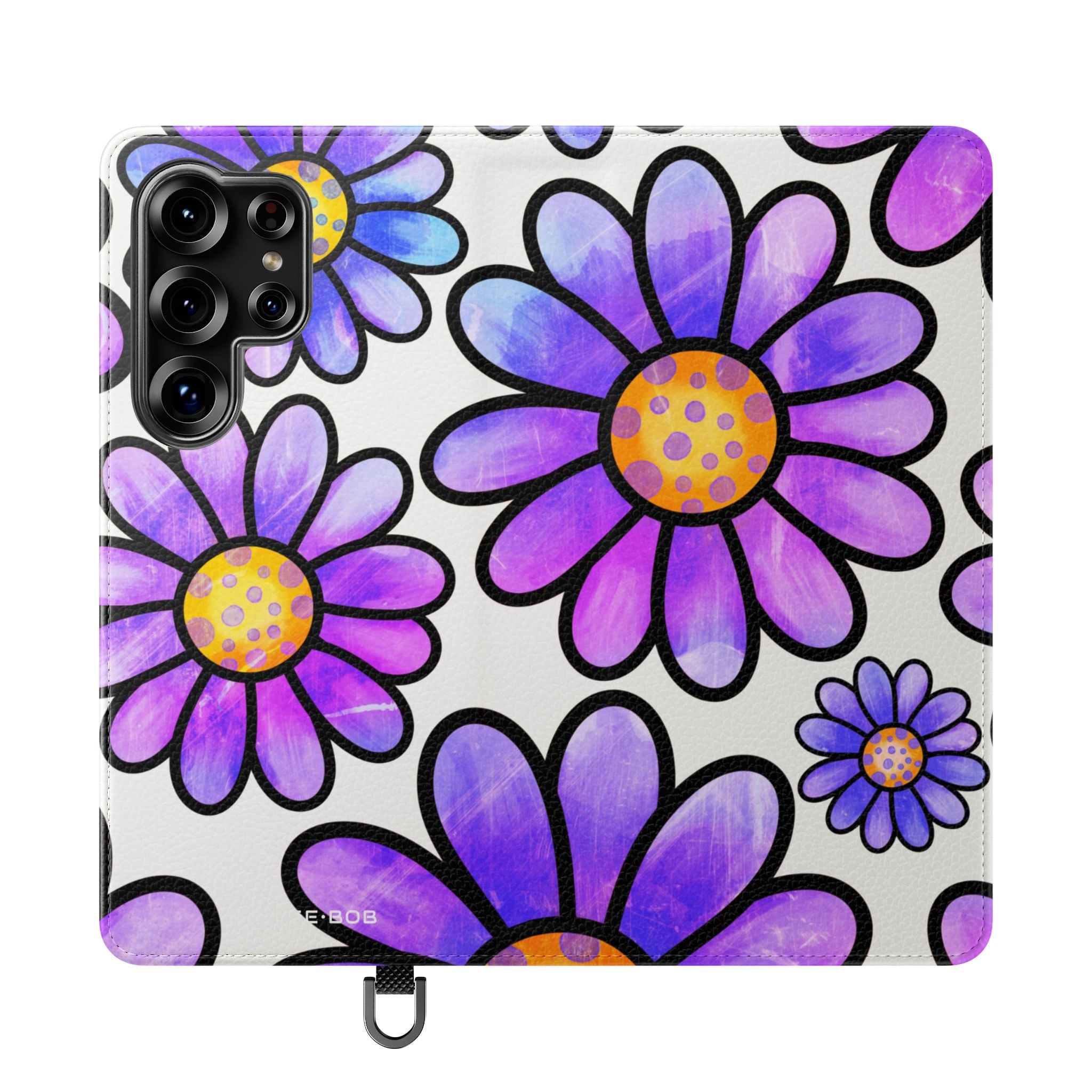 Polka Dot Blossoms - Samsung S25 Ultra Case - Portemonnee