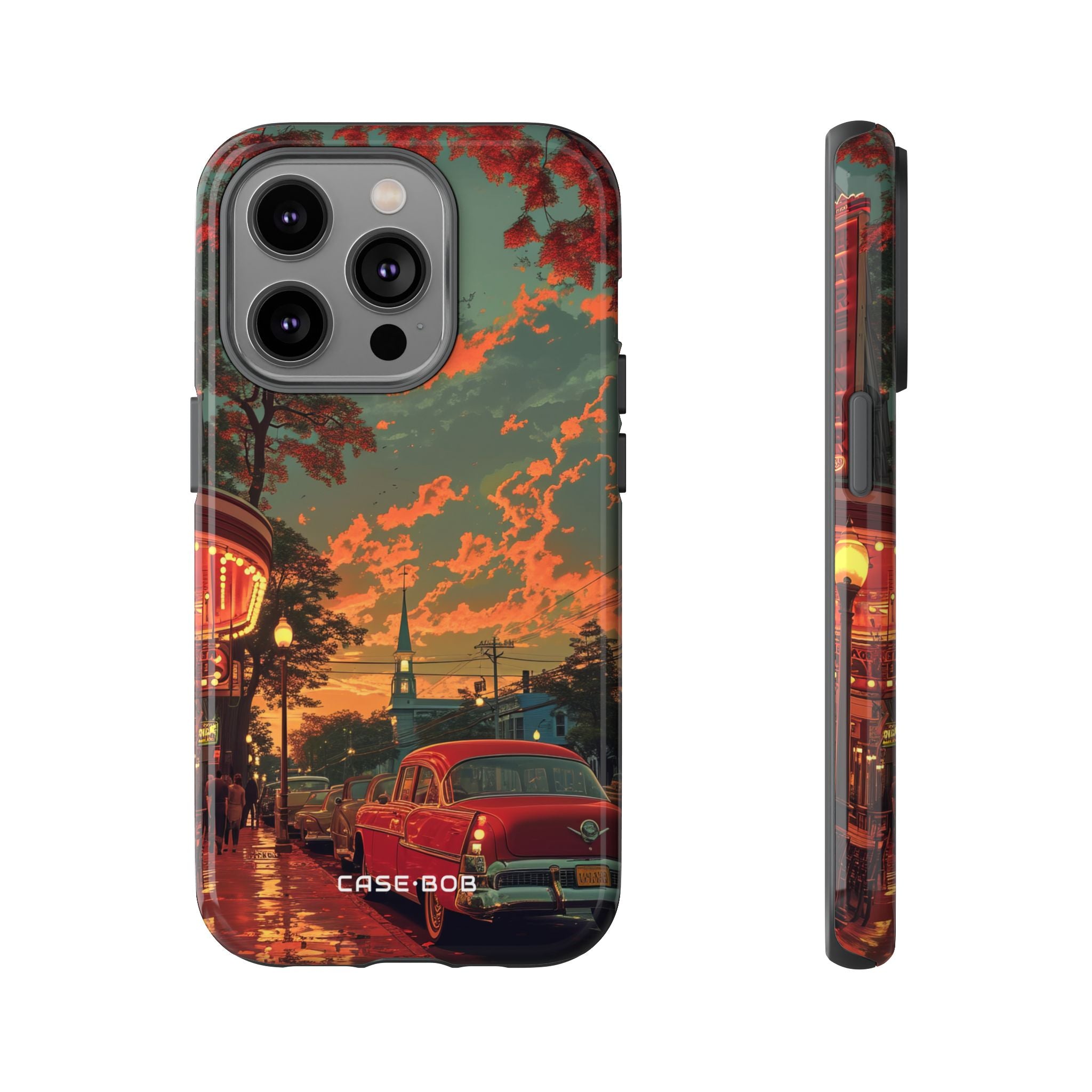 Crimson Classic iPhone 14 Pro Case - Tough