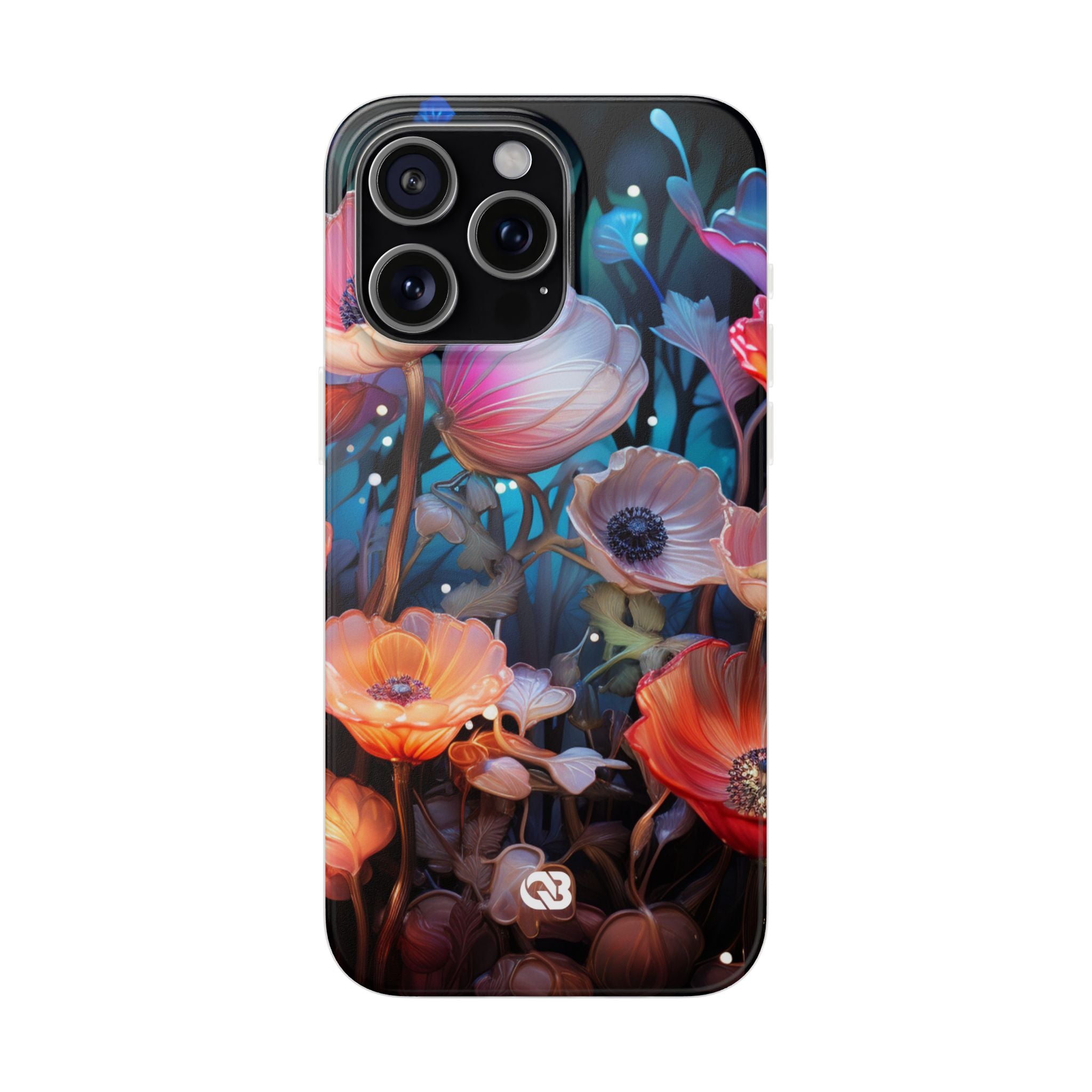 Luminous Poppy Glade · Soft Capa para iPhone