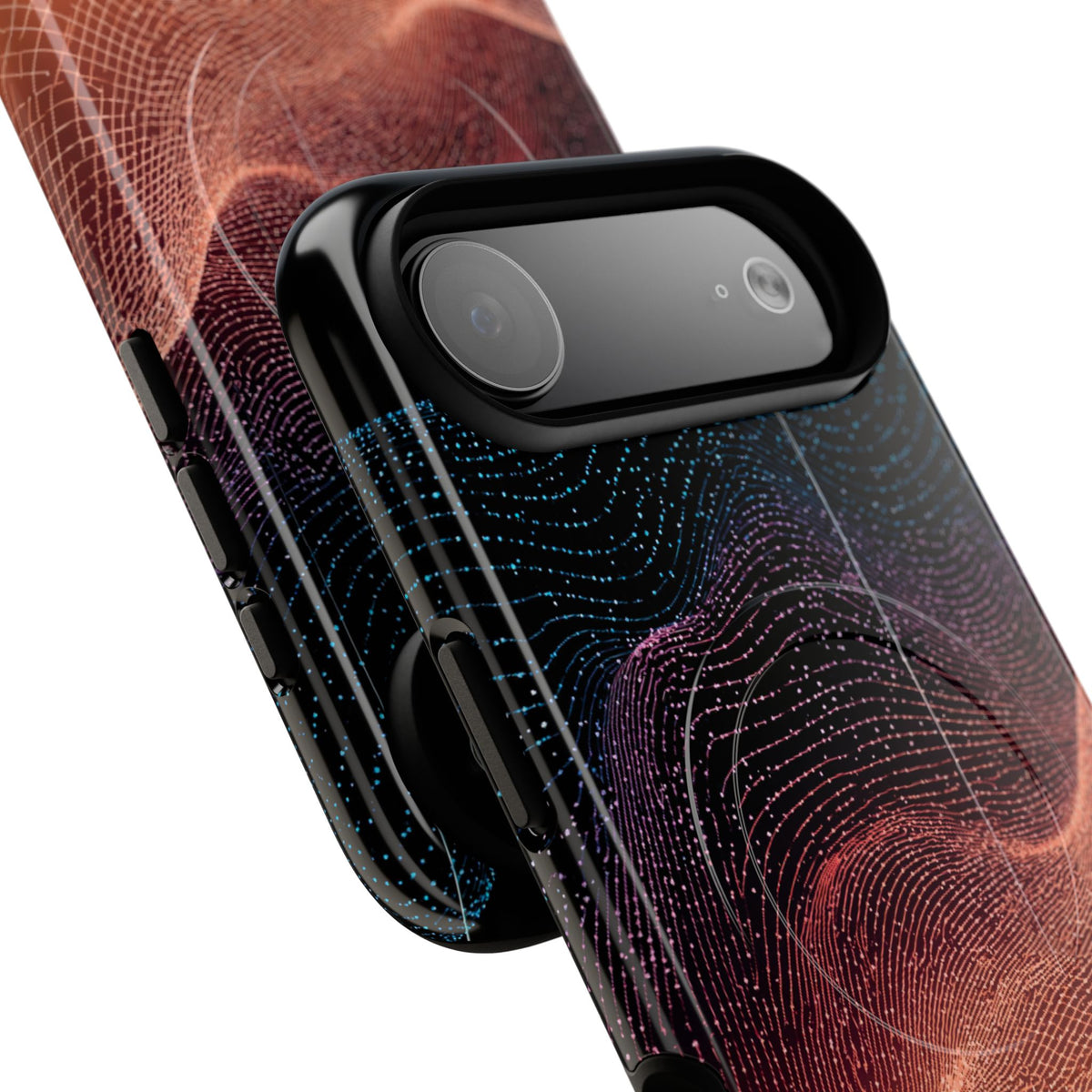 Spectral Elevation · Tough 2.0 Magnetic Phone Case for iPhone · Orange