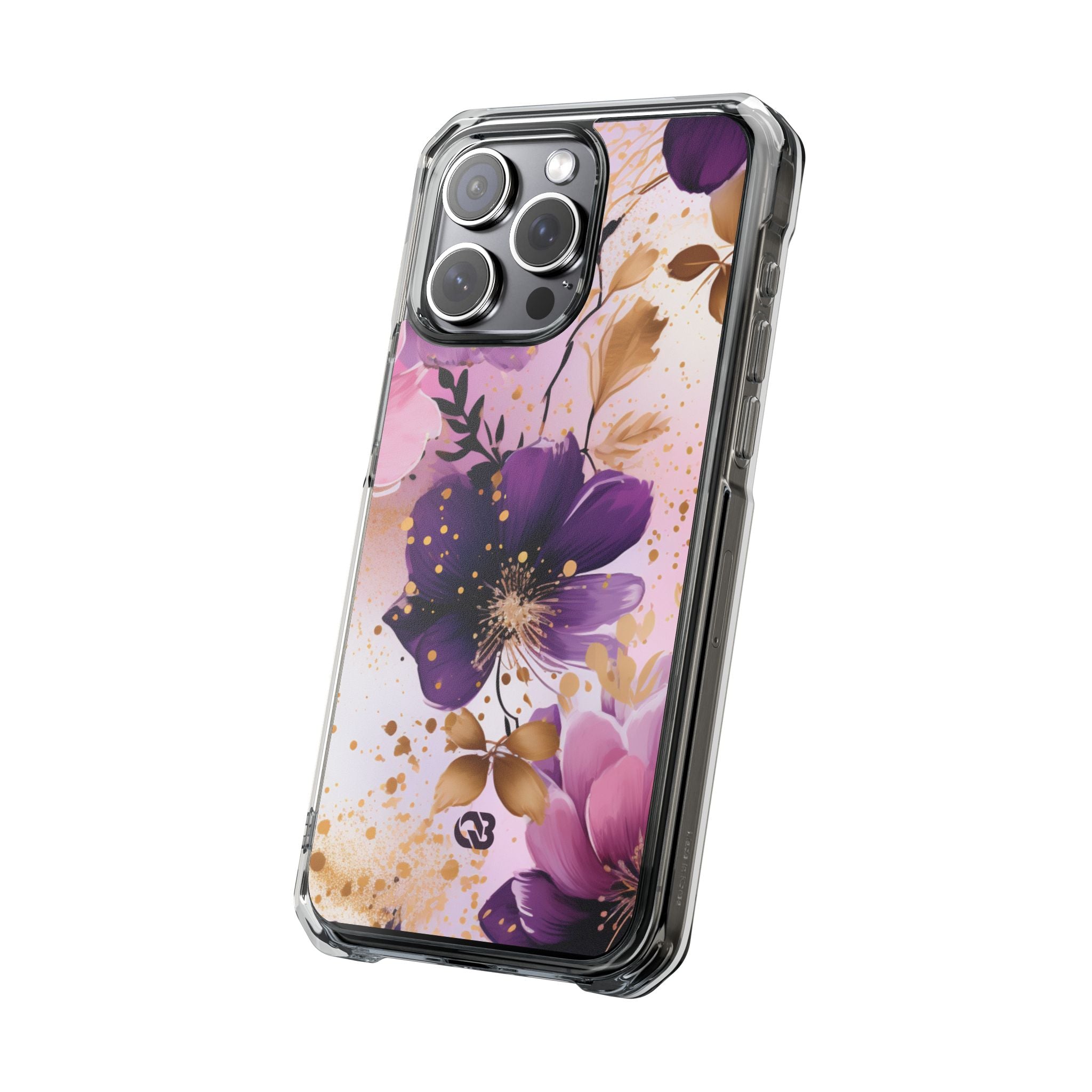 Gilded Violet Bloom · Impact Custodia per iPhone · Magsafe