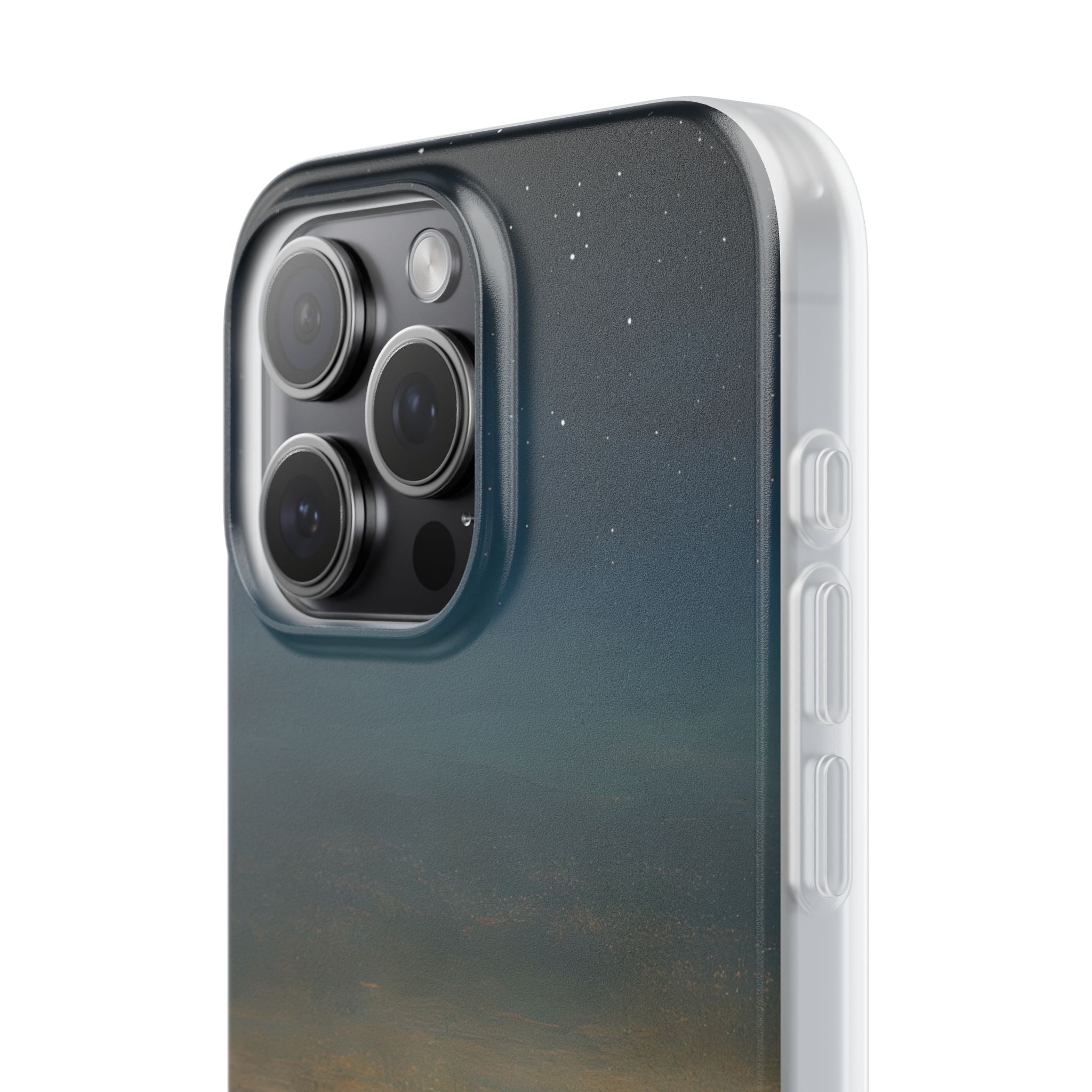 Midnight Cabin Glow · Soft Phone Case for iPhone