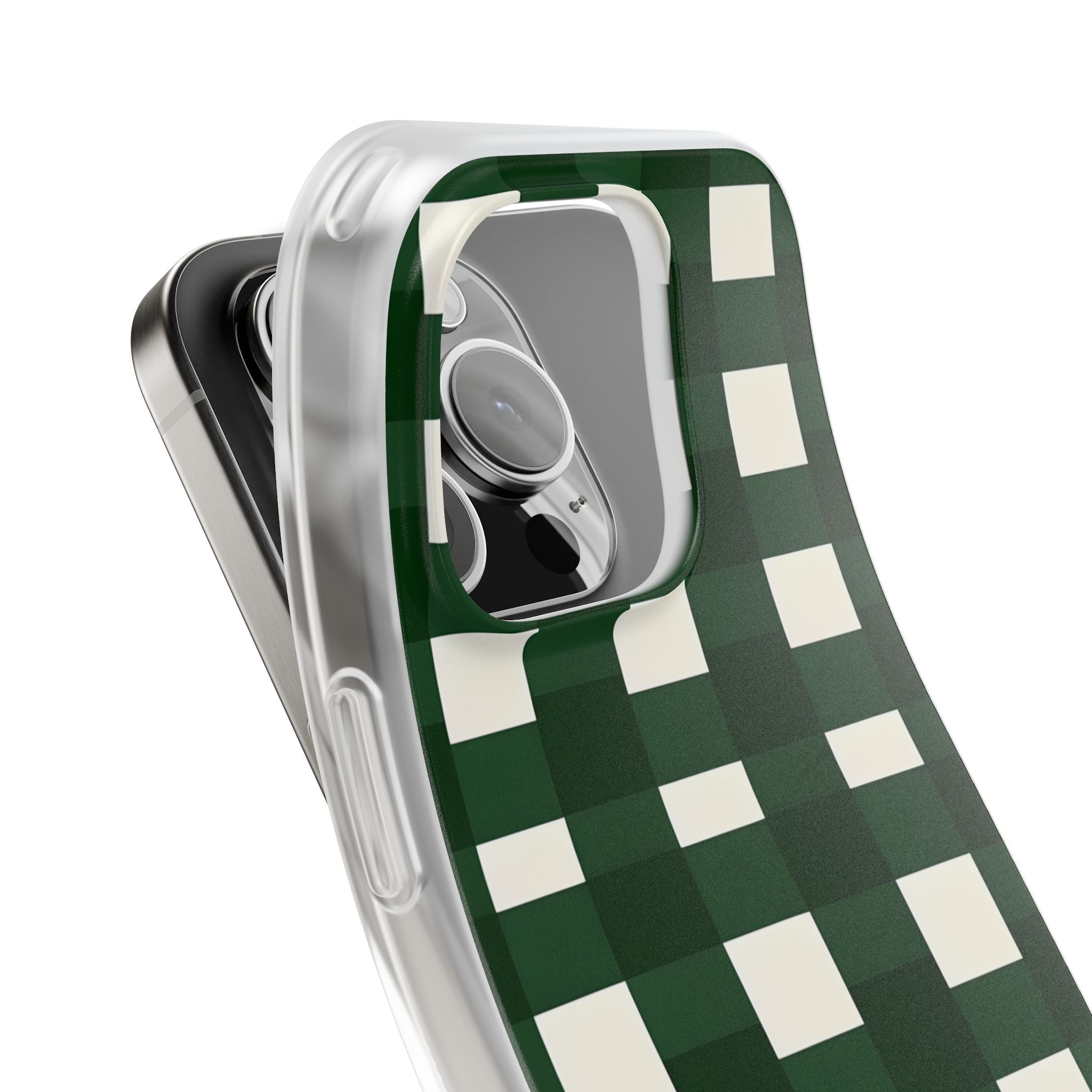 Hunter Green Plaid · Soft Handyhülle für iPhone