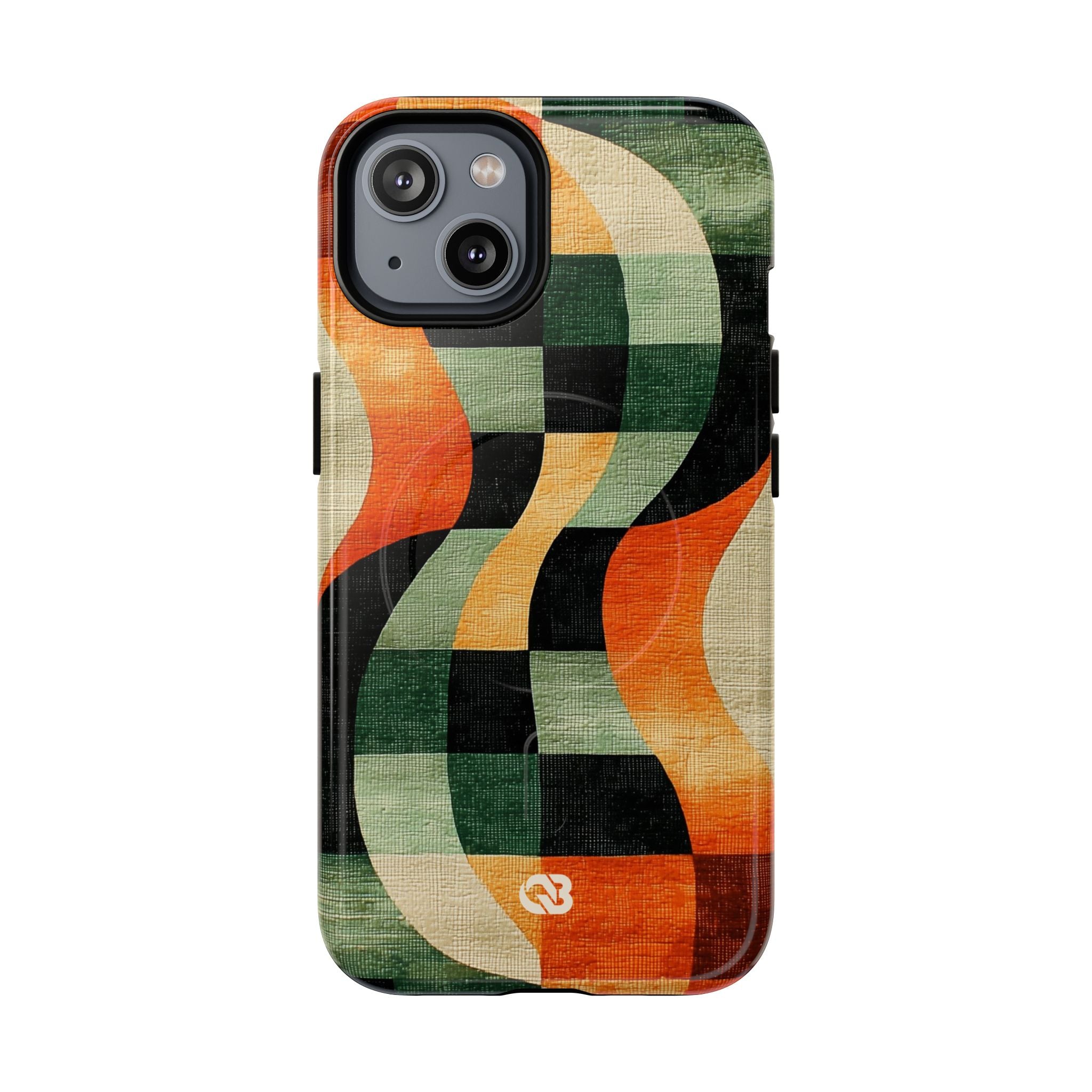 Burnt Orange Curve · Tough+ Phone Case for iPhone · Magsafe