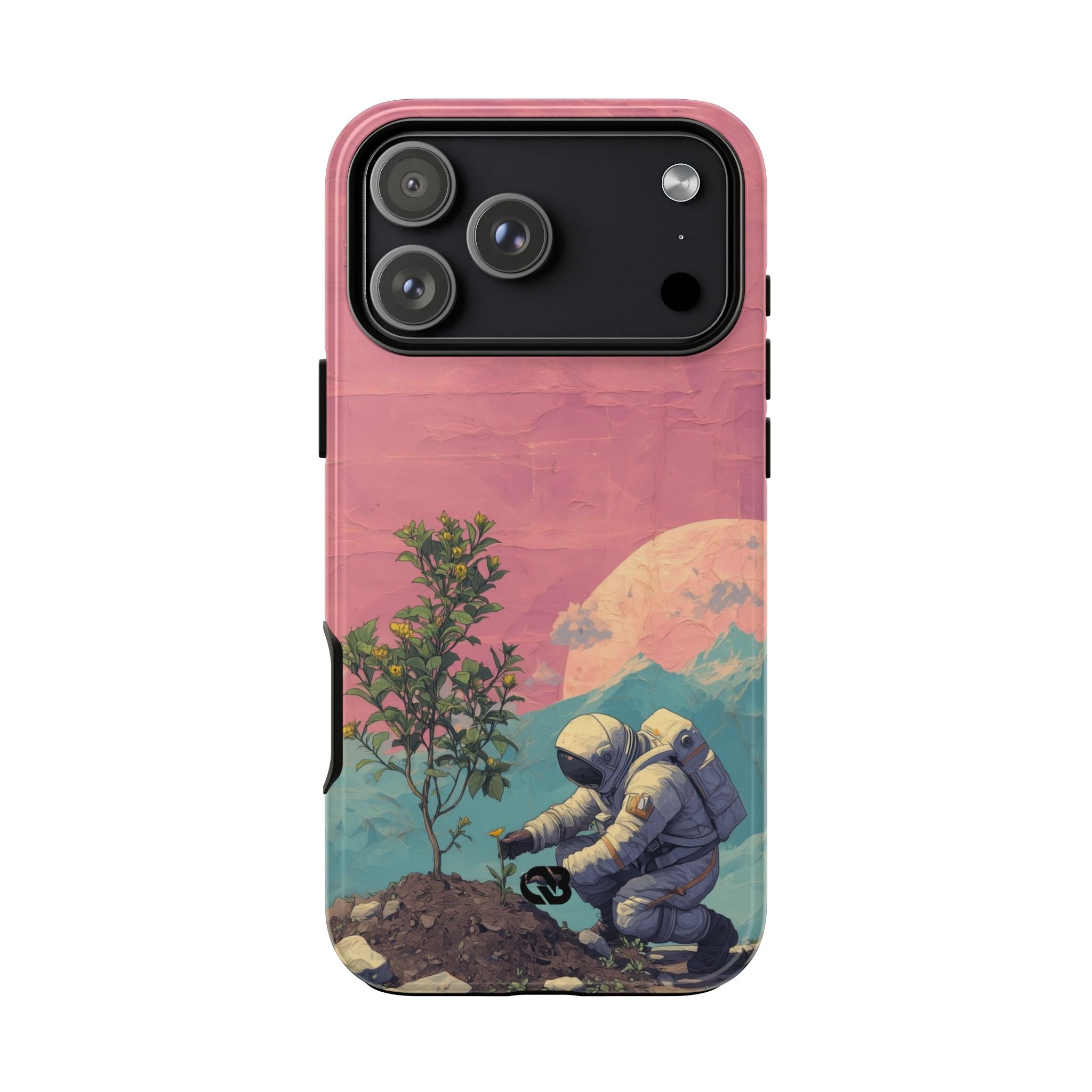 Lunar Pastel Bloom · Coque de téléphone Tough pour iPhone