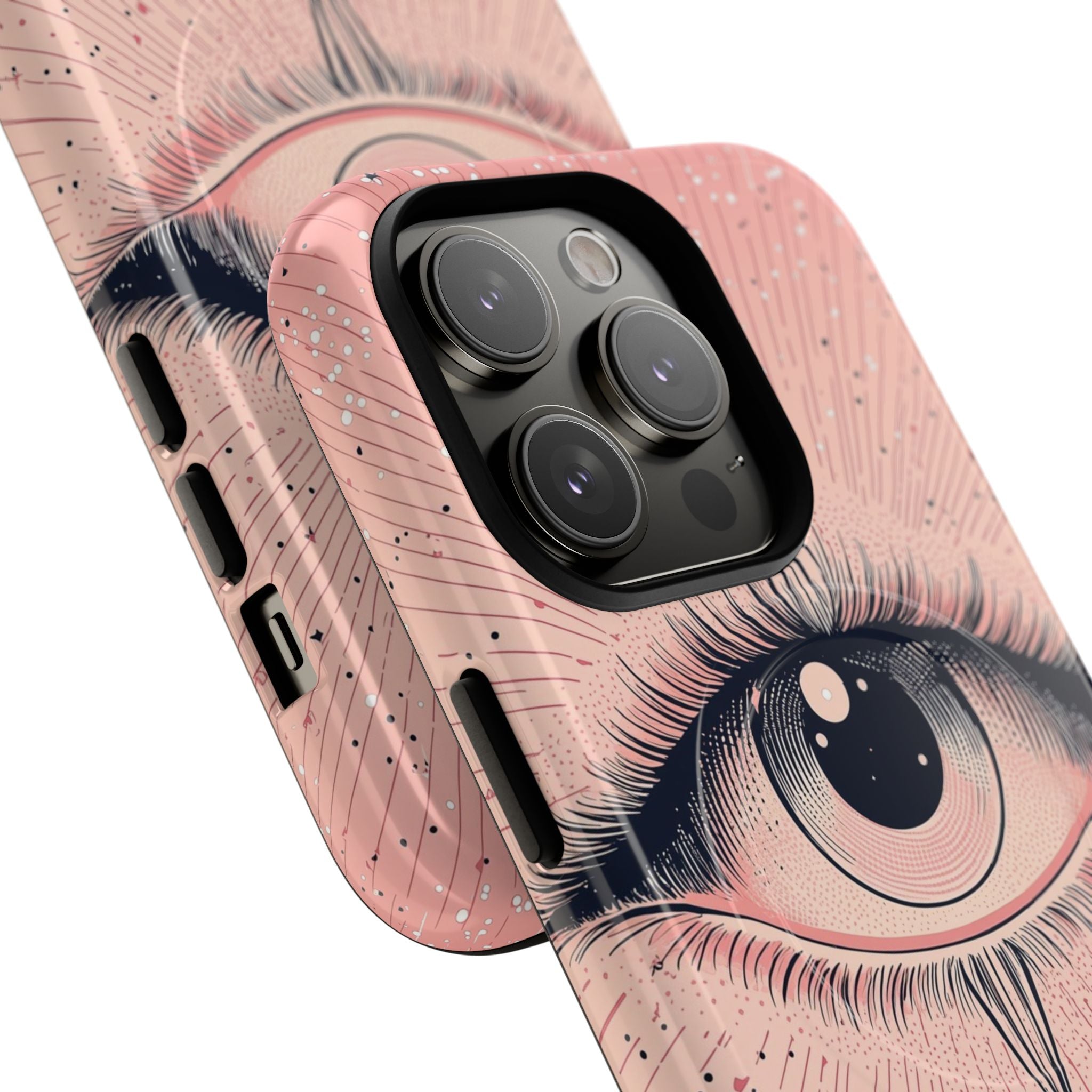 Obsidian Cosmic Gaze · Tough+ Handyhülle für iPhone · Magsafe