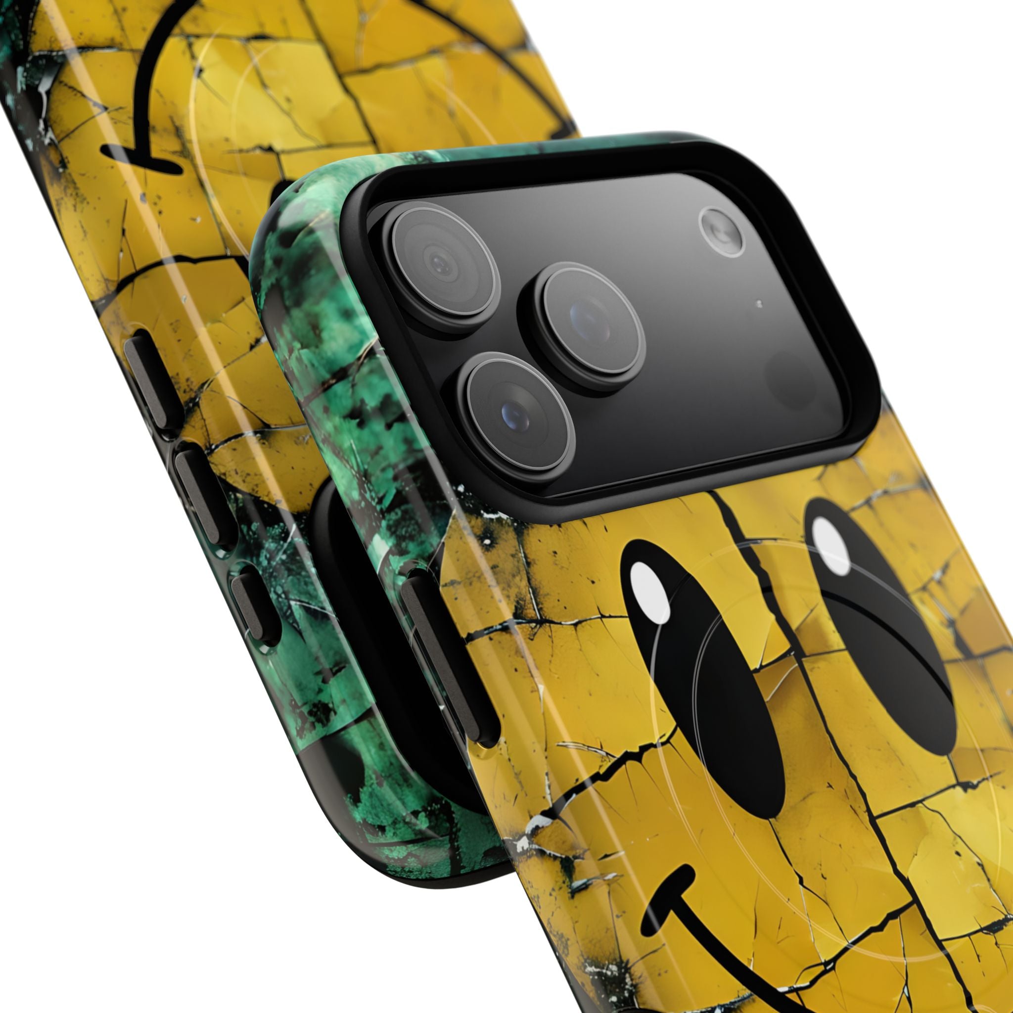 Fractured Yellow Grin · Tough+ Magsafe